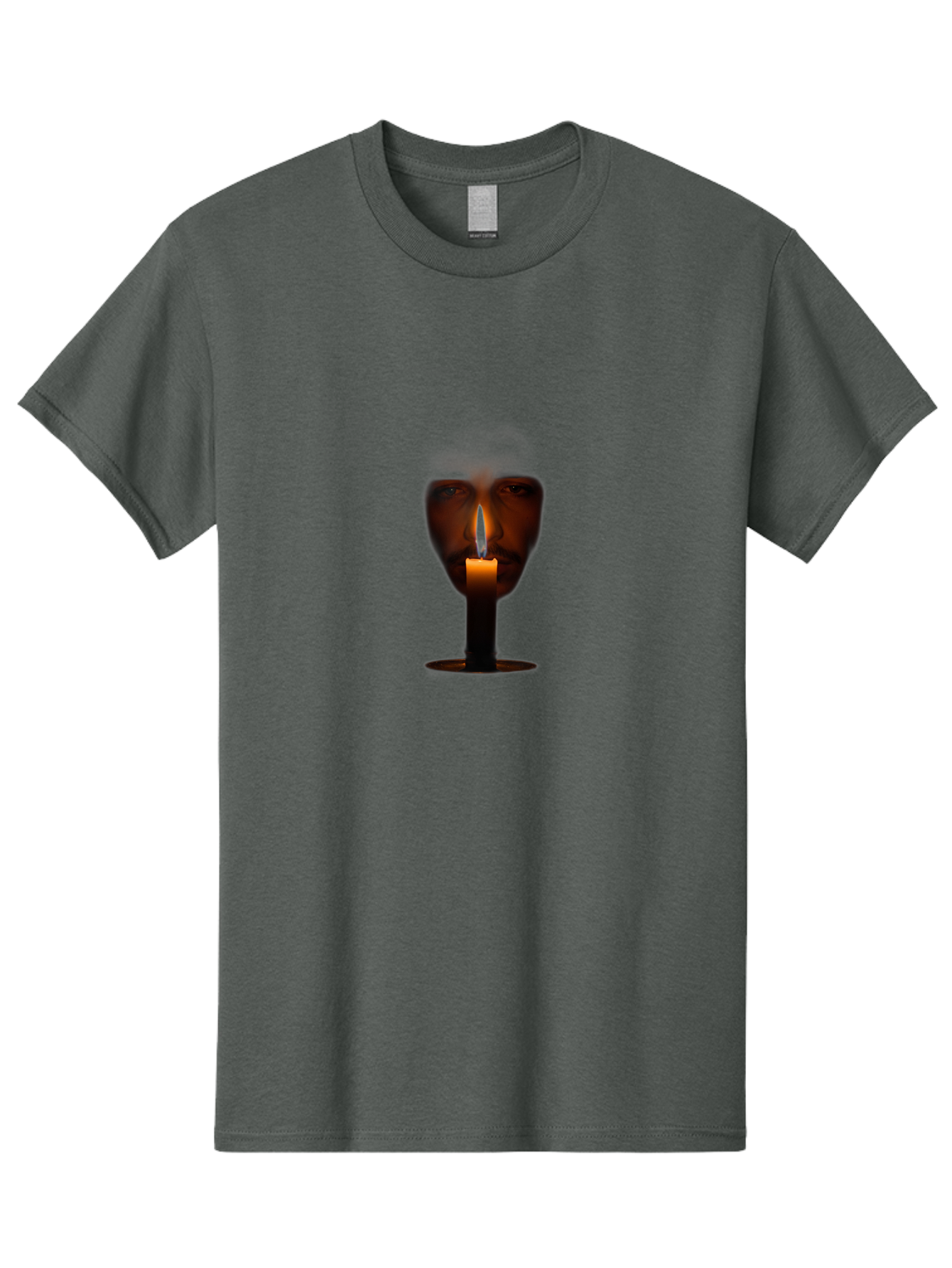 Candle-With-Face Men'S Graphic Tee, 100% Cotton, Comfortable Casual Summer Wear, Machine Washable, Vintage Camera, Old Camera, Antique Camera, Black Camera, Classic Photography, Photography Equipment, Nostalgic Device, Film Camera, Camera Art Bah694