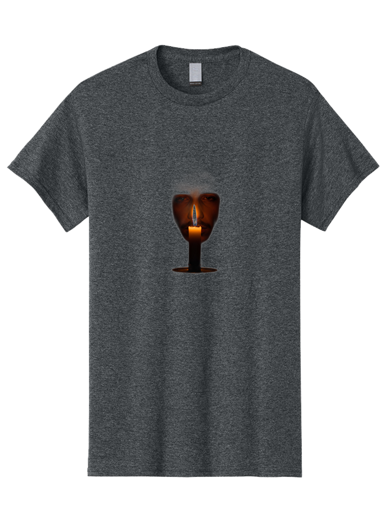 Candle-With-Face Men'S Graphic Tee, 100% Cotton, Comfortable Casual Summer Wear, Machine Washable, Vintage Camera, Old Camera, Antique Camera, Black Camera, Classic Photography, Photography Equipment, Nostalgic Device, Film Camera, Camera Art Bah694