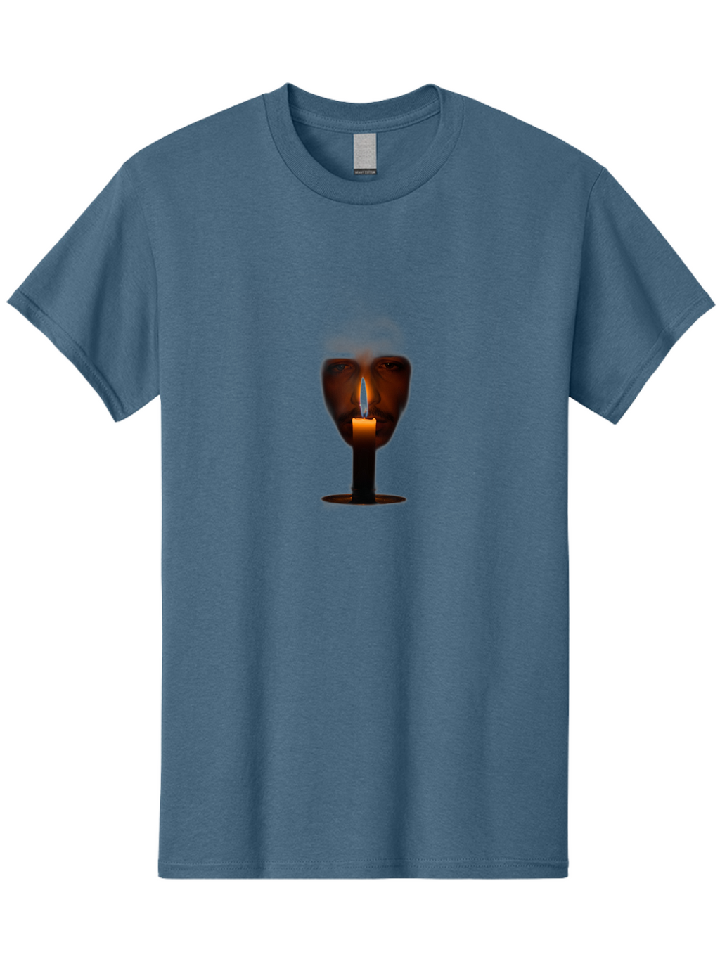 Candle-With-Face Men'S Graphic Tee, 100% Cotton, Comfortable Casual Summer Wear, Machine Washable, Vintage Camera, Old Camera, Antique Camera, Black Camera, Classic Photography, Photography Equipment, Nostalgic Device, Film Camera, Camera Art Bah694