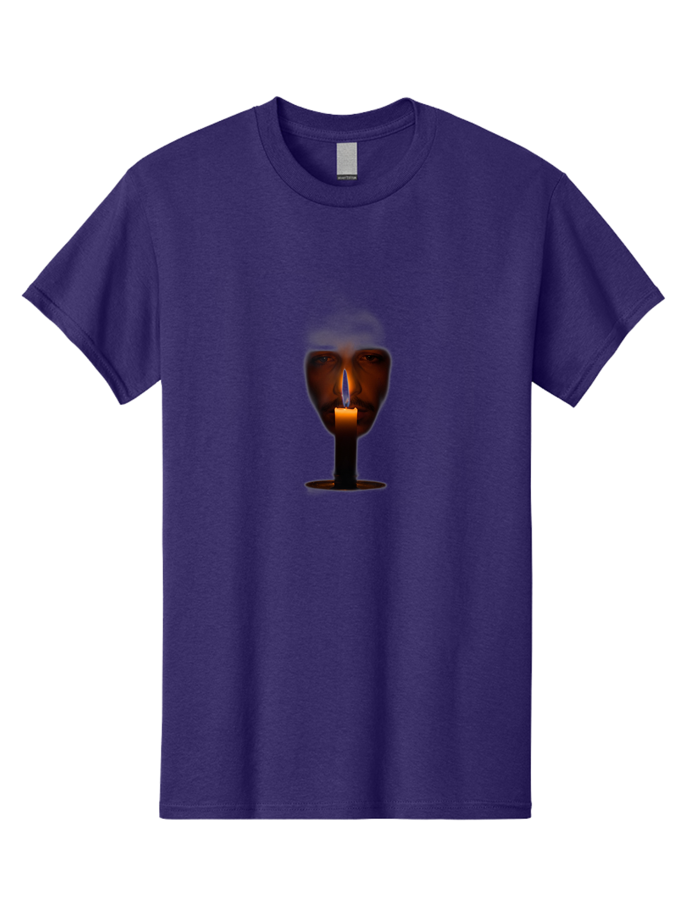 Candle-With-Face Men'S Graphic Tee, 100% Cotton, Comfortable Casual Summer Wear, Machine Washable, Vintage Camera, Old Camera, Antique Camera, Black Camera, Classic Photography, Photography Equipment, Nostalgic Device, Film Camera, Camera Art Bah694