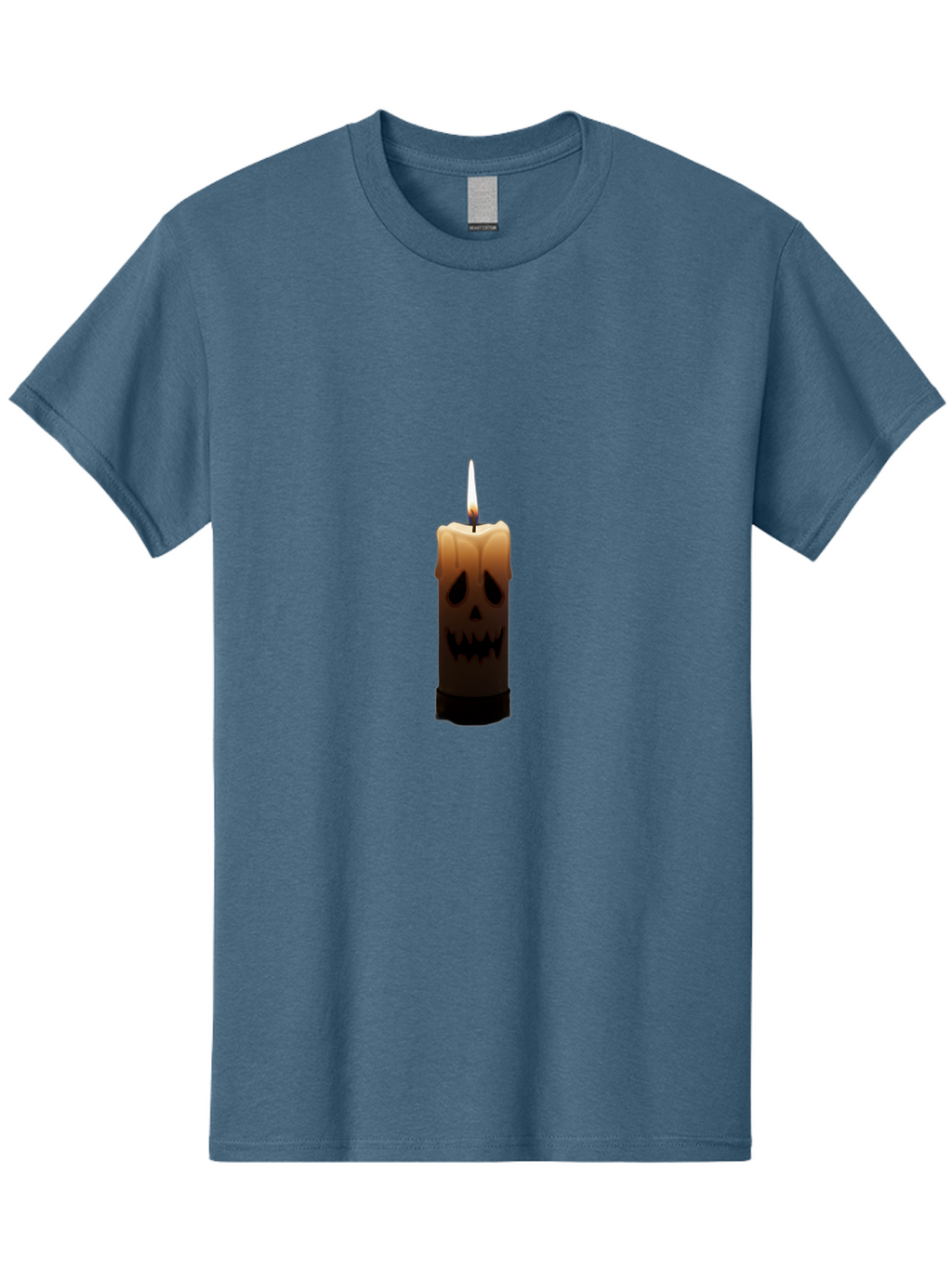 Candle-With-Skull Men'S Graphic Tee, 100% Cotton, Comfortable Casual Summer Wear, Machine Washable, Vintage Camera, Old Camera, Antique Camera, Black Camera, Classic Photography, Photography Equipment, Nostalgic Device, Film Camera, Camera Art Bah695