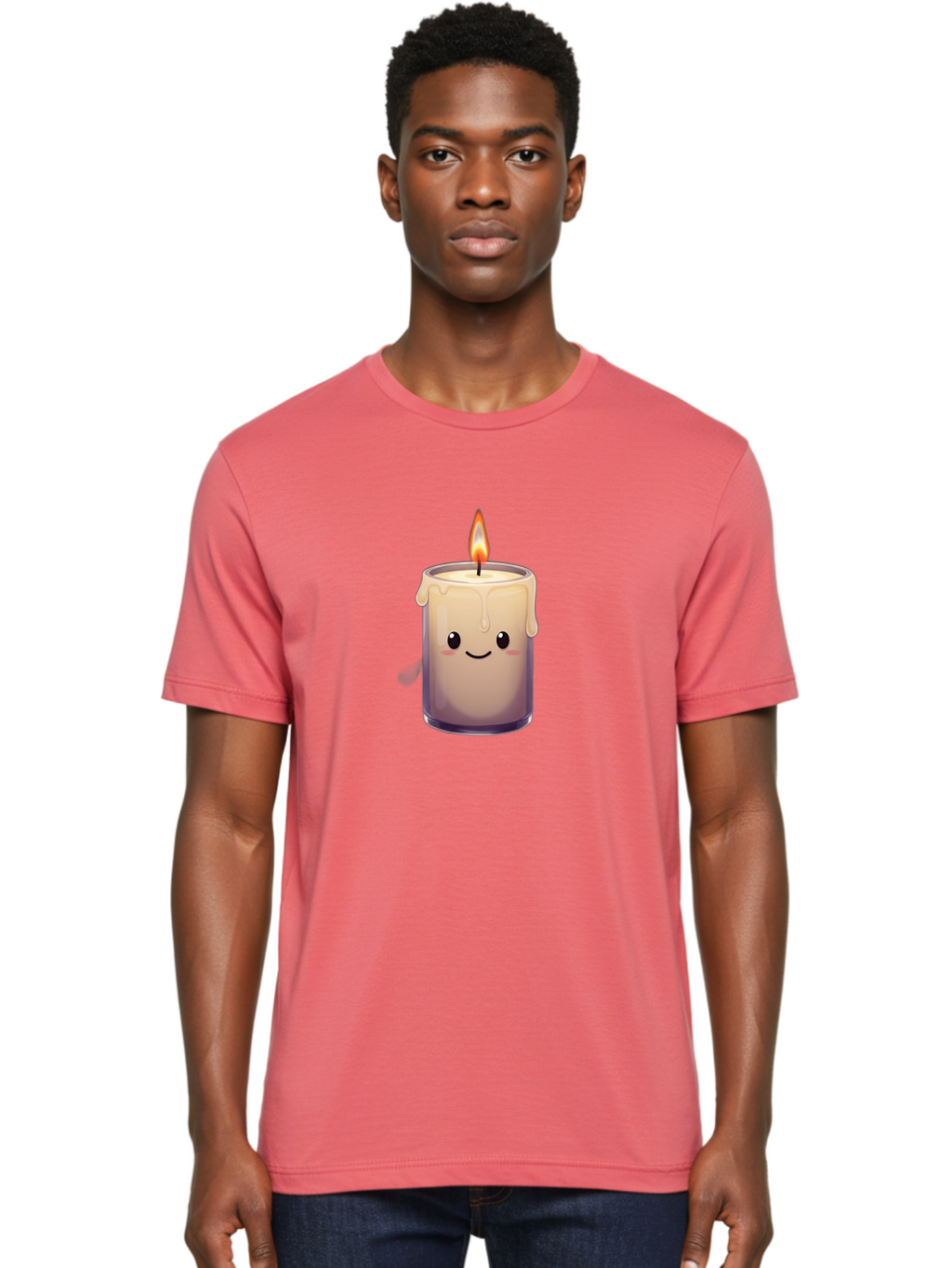 Candle-With-Smiling-Face Men'S Graphic Tee, 100% Cotton, Comfortable Casual Summer Wear, Machine Washable, Vintage Camera, Old Camera, Antique Camera, Black Camera, Classic Photography, Photography Equipment, Nostalgic Device, Film Camera, Bah696