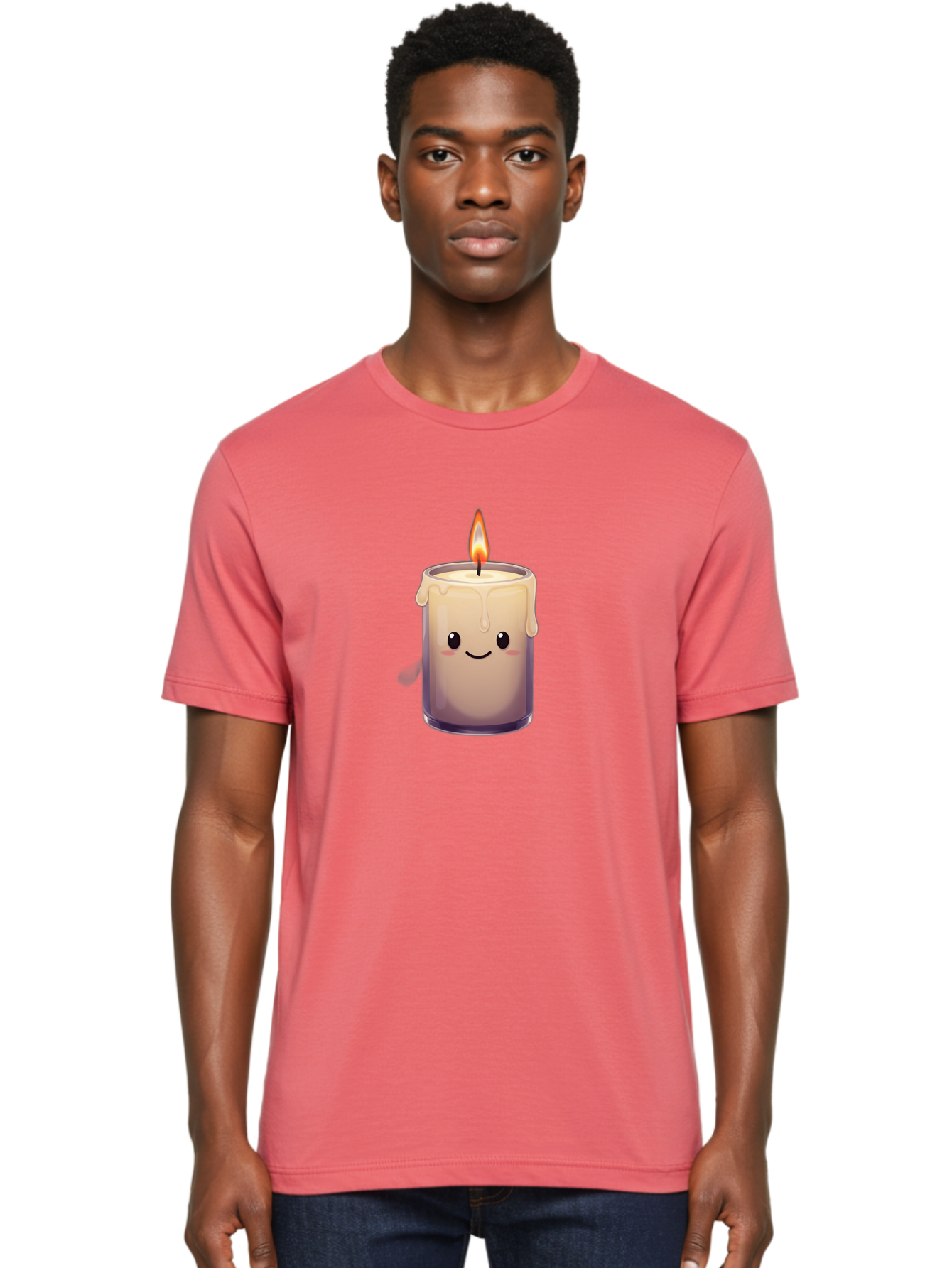 Candle-With-Smiling-Face Men'S Graphic Tee, 100% Cotton, Comfortable Casual Summer Wear, Machine Washable, Vintage Camera, Old Camera, Antique Camera, Black Camera, Classic Photography, Photography Equipment, Nostalgic Device, Film Camera, Bah696