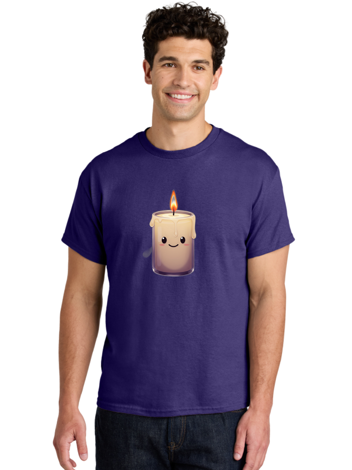 Candle-With-Smiling-Face Men'S Graphic Tee, 100% Cotton, Comfortable Casual Summer Wear, Machine Washable, Vintage Camera, Old Camera, Antique Camera, Black Camera, Classic Photography, Photography Equipment, Nostalgic Device, Film Camera, Bah696