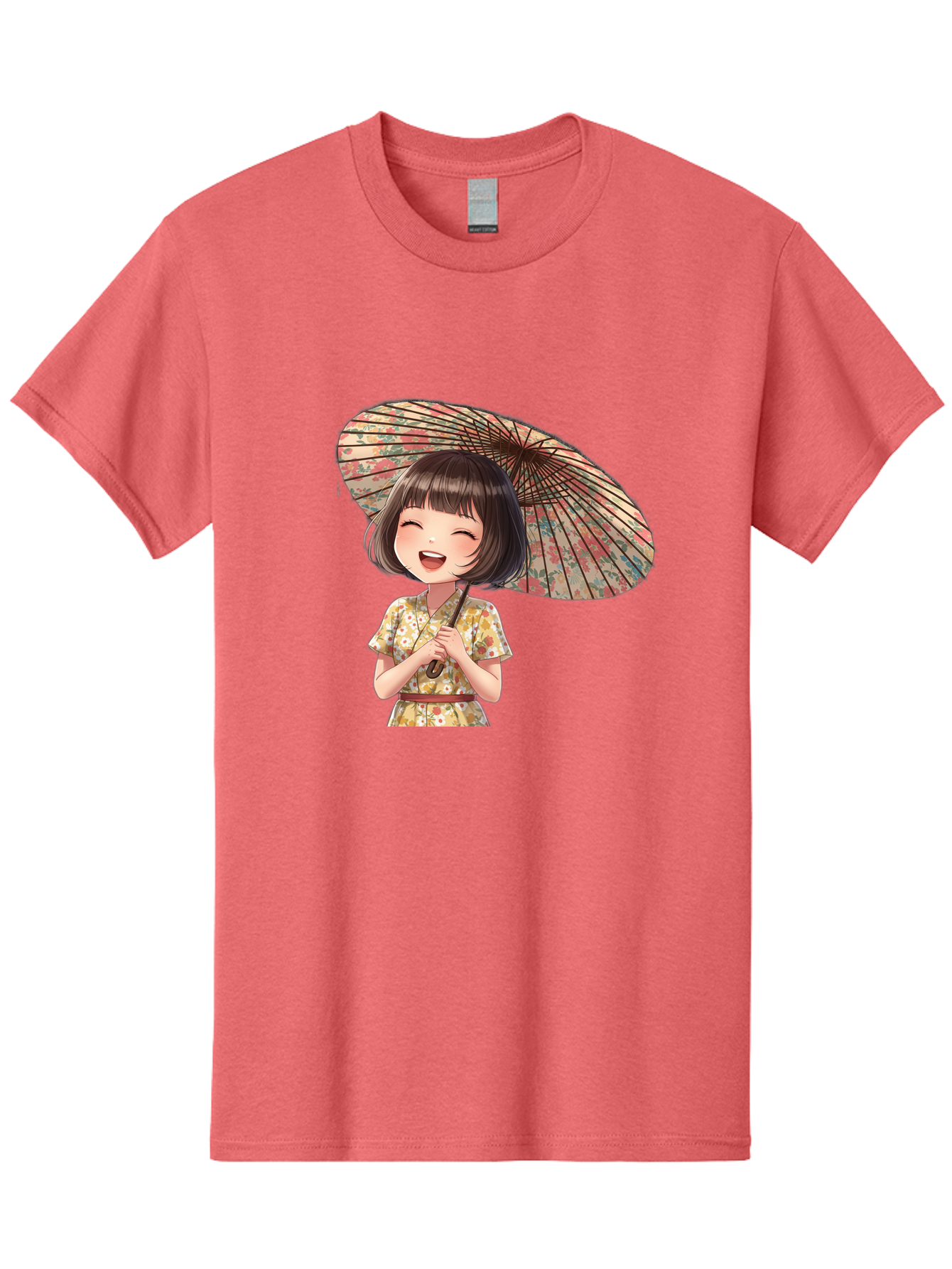Cartoon-Girl-With-Parasol Men'S Graphic Tee, 100% Cotton, Comfortable Casual Summer Wear, Machine Washable, Vintage Camera, Old Camera, Antique Camera, Black Camera, Classic Photography, Photography Equipment, Nostalgic Device, Film Camera, Bah699