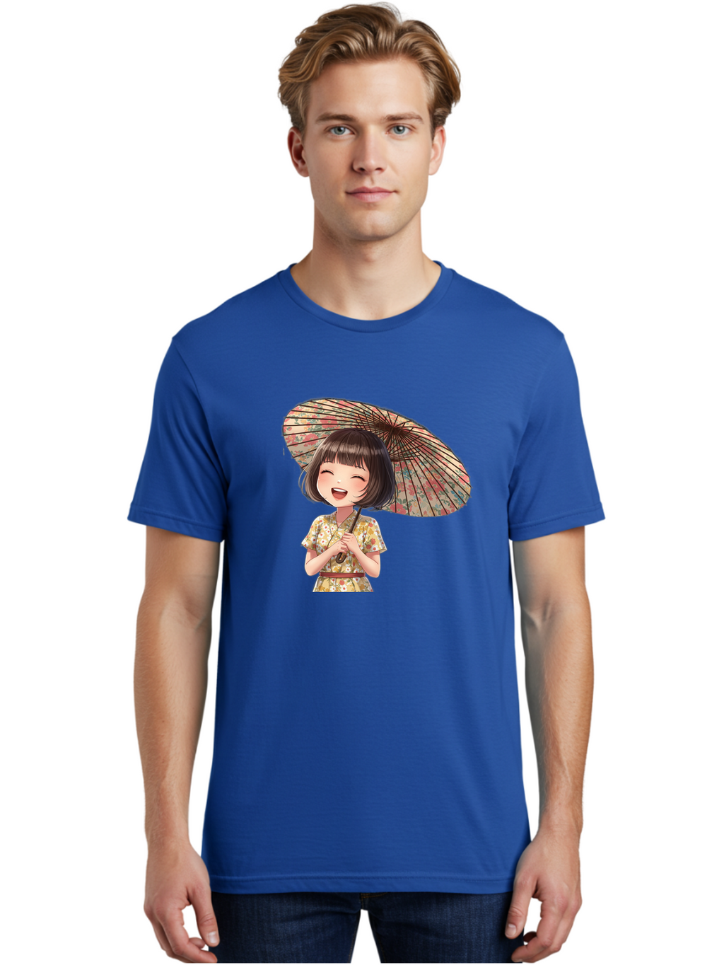 Cartoon-Girl-With-Parasol Men'S Graphic Tee, 100% Cotton, Comfortable Casual Summer Wear, Machine Washable, Vintage Camera, Old Camera, Antique Camera, Black Camera, Classic Photography, Photography Equipment, Nostalgic Device, Film Camera, Bah699