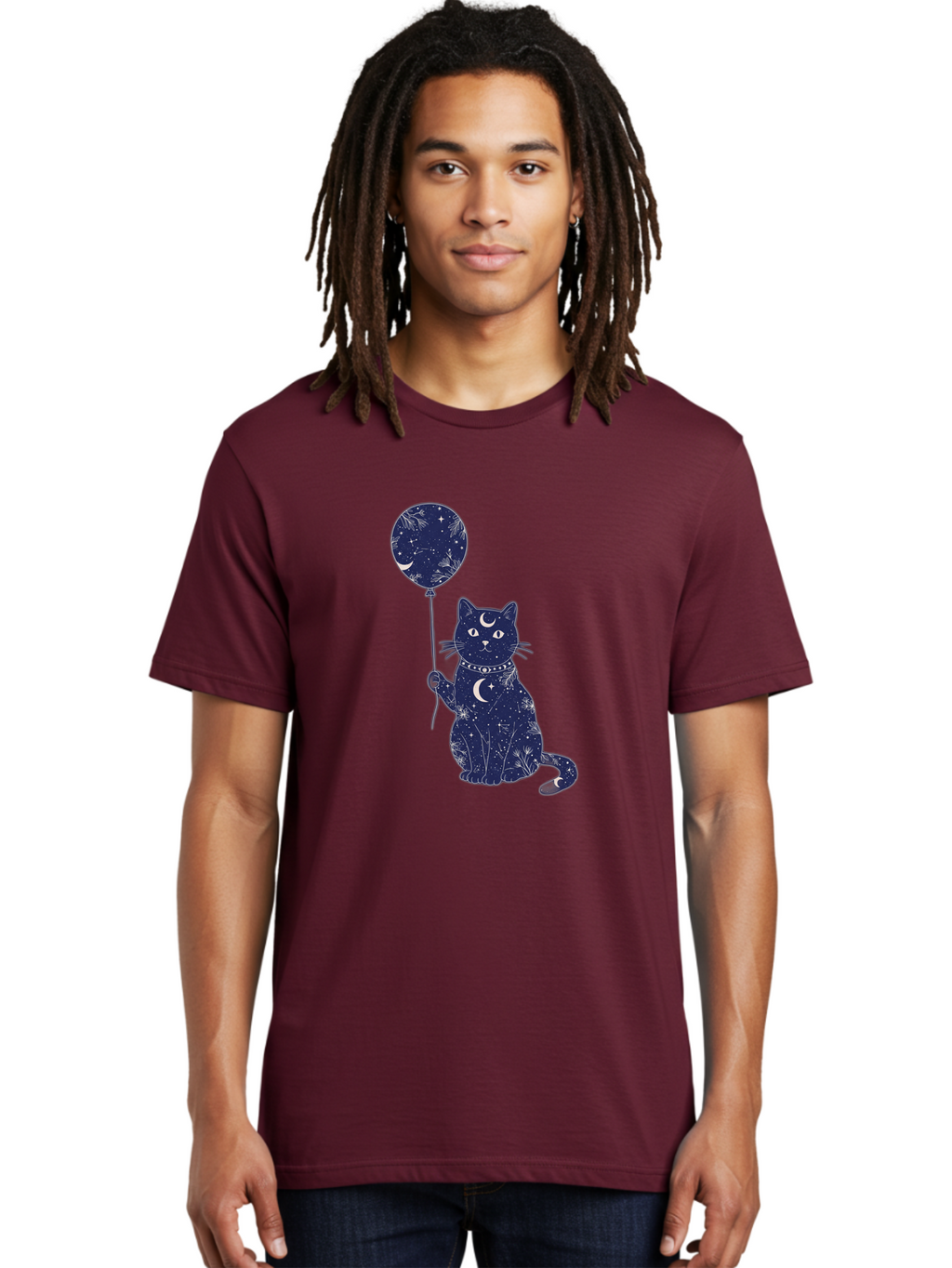 Cat-With-Galaxy-Balloon Men'S Graphic Tee, 100% Cotton, Comfortable Casual Summer Wear, Machine Washable, Vintage Camera, Old Camera, Antique Camera, Black Camera, Classic Photography, Photography Equipment, Nostalgic Device, Film Camera, Bah707