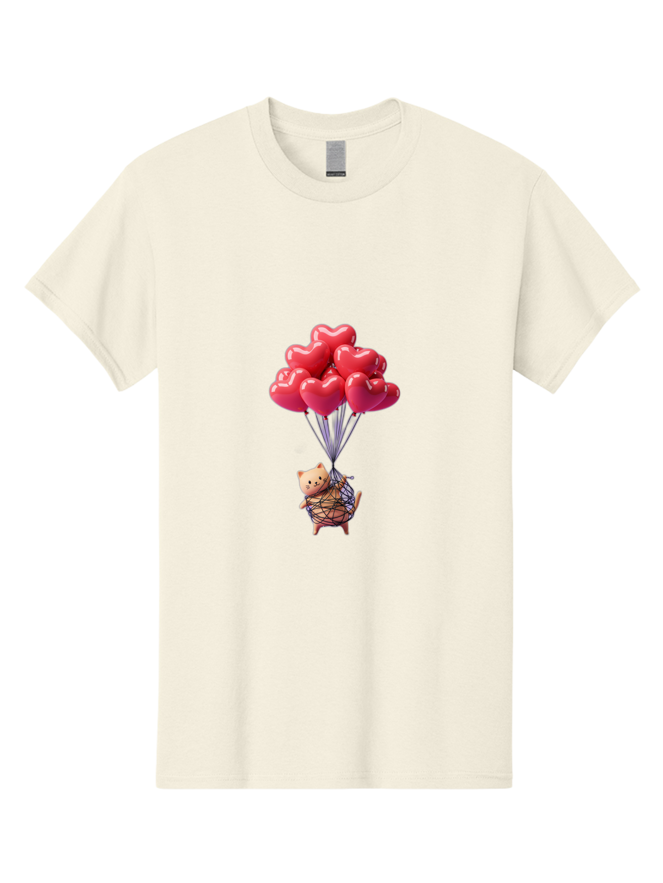 Cat-With-Heart-Balloons Men'S Graphic Tee, 100% Cotton, Comfortable Casual Summer Wear, Machine Washable, Vintage Camera, Old Camera, Antique Camera, Black Camera, Classic Photography, Photography Equipment, Nostalgic Device, Film Camera, Bah715