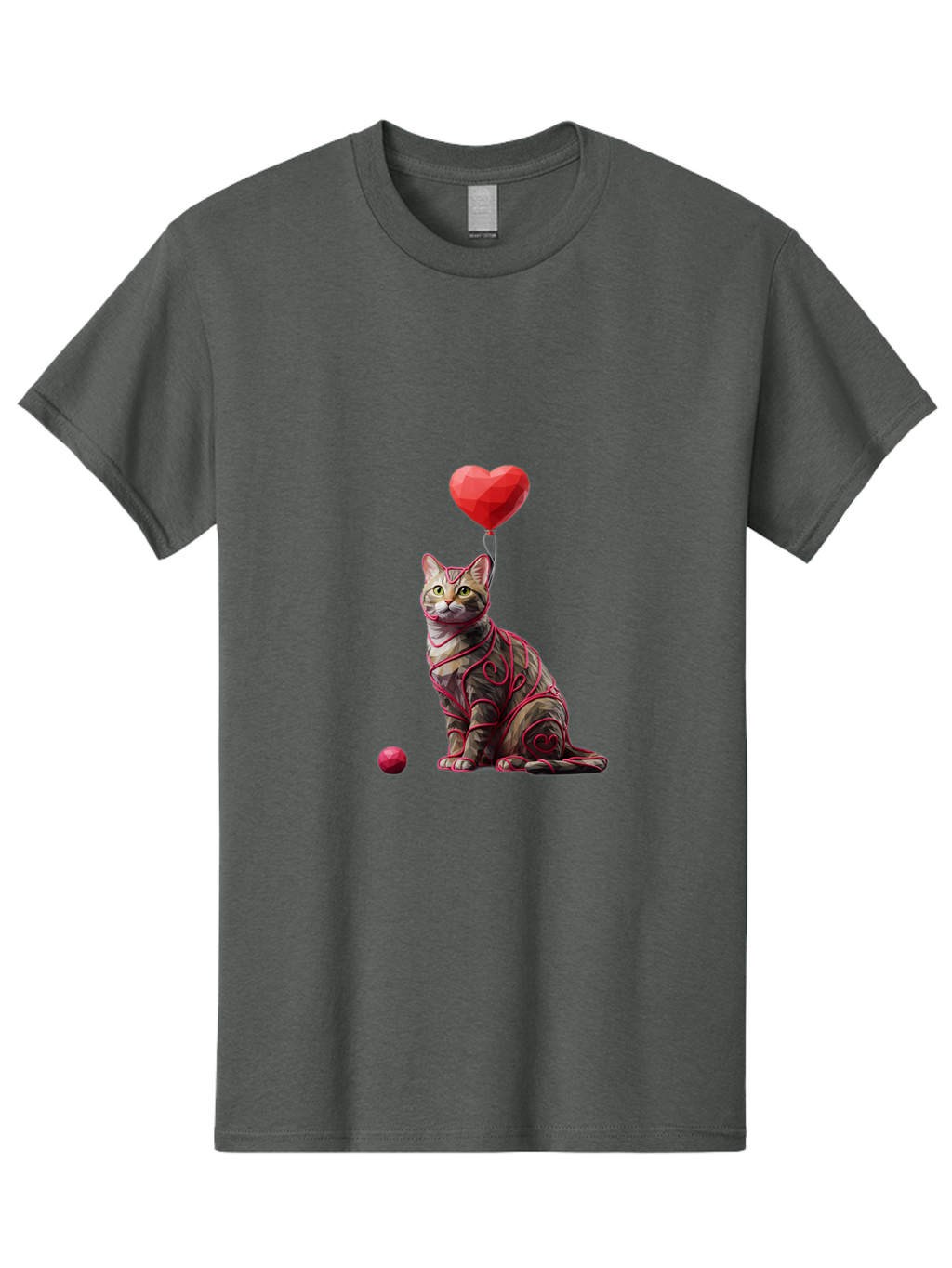 Cat-With-Red-Heart-Balloon Men'S Graphic Tee, 100% Cotton, Comfortable Casual Summer Wear, Machine Washable, Vintage Camera, Old Camera, Antique Camera, Black Camera, Classic Photography, Photography Equipment, Nostalgic Device, Film Camera, Bah720