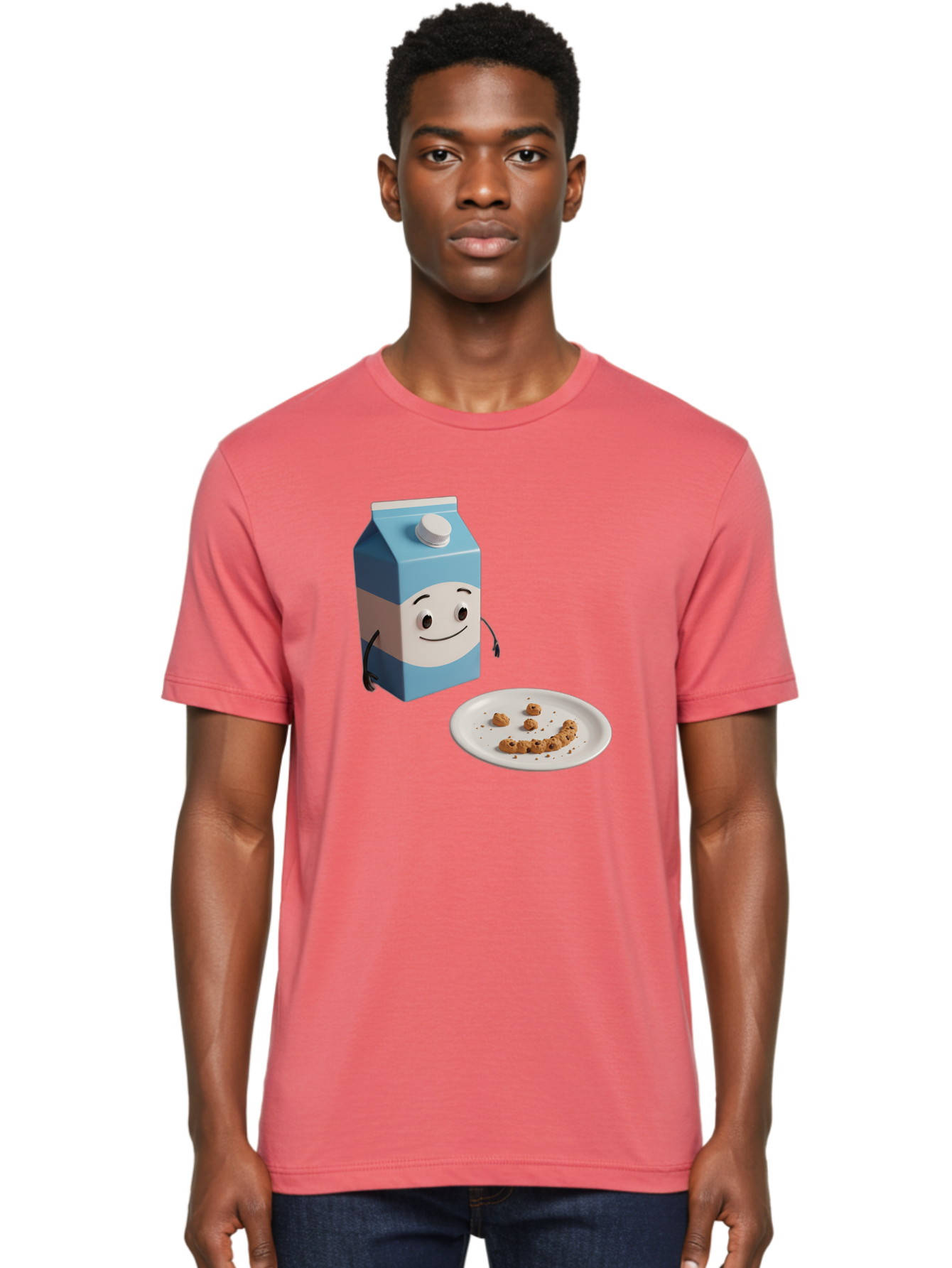 Cereal-Milk-Cartoon Men'S Graphic Tee, 100% Cotton, Comfortable Casual Summer Wear, Machine Washable, Vintage Camera, Old Camera, Antique Camera, Black Camera, Classic Photography, Photography Equipment, Nostalgic Device, Film Camera, Bah725