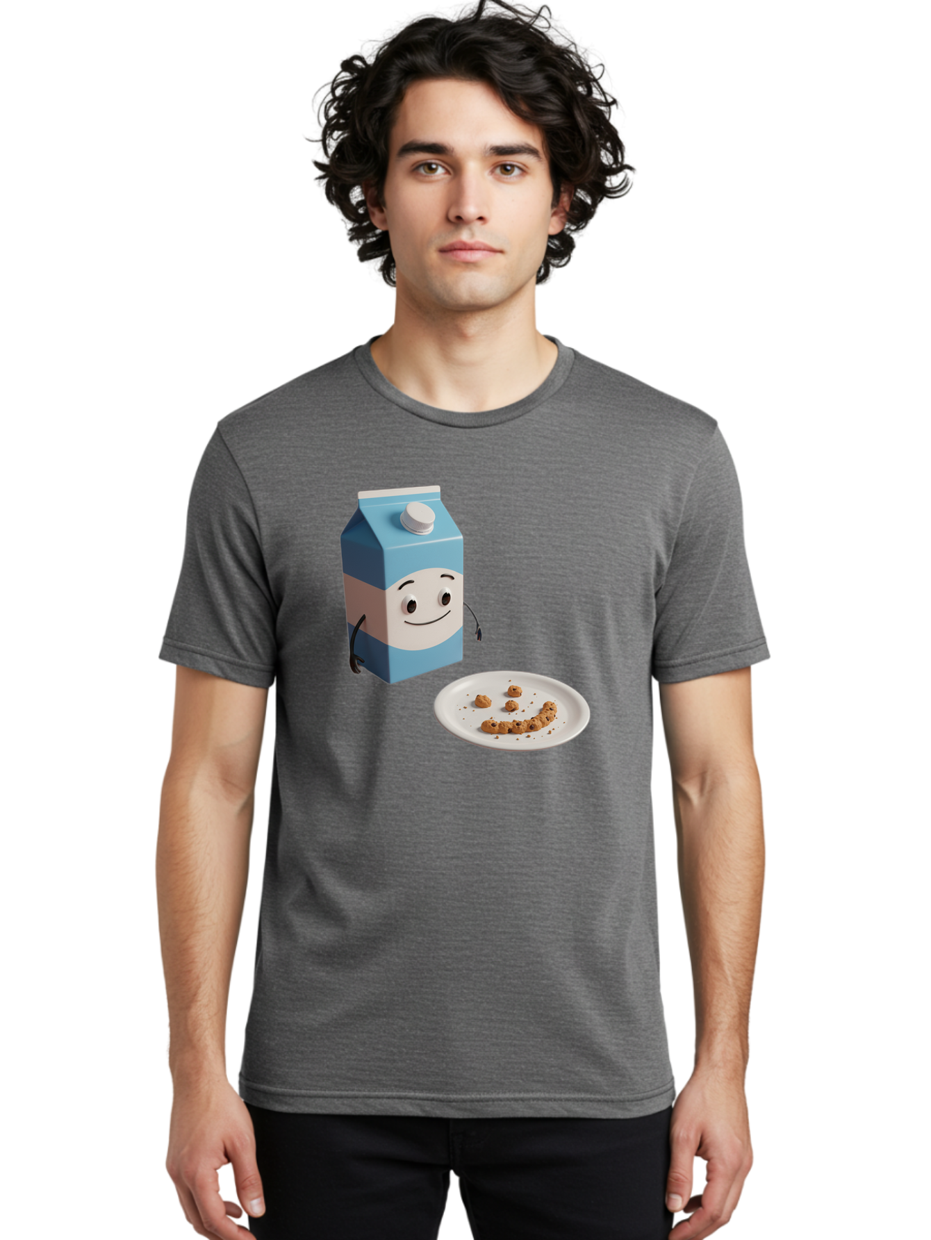 Cereal-Milk-Cartoon Men'S Graphic Tee, 100% Cotton, Comfortable Casual Summer Wear, Machine Washable, Vintage Camera, Old Camera, Antique Camera, Black Camera, Classic Photography, Photography Equipment, Nostalgic Device, Film Camera, Bah725