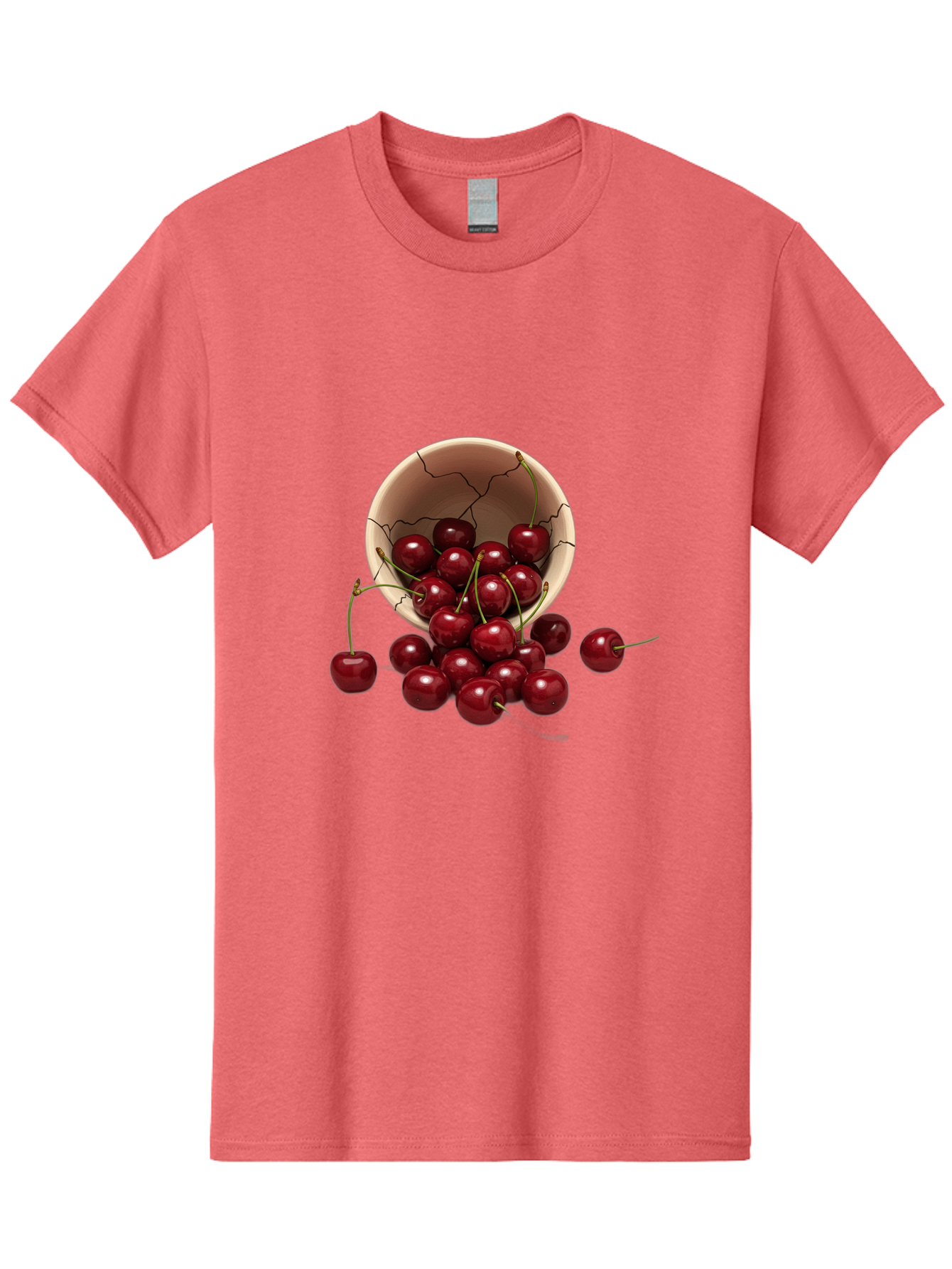Cherries Men'S Graphic Tee, 100% Cotton, Comfortable Casual Summer Wear, Machine Washable, Vintage Camera, Old Camera, Antique Camera, Black Camera, Classic Photography, Photography Equipment, Nostalgic Device, Film Camera, Camera Art Bah741