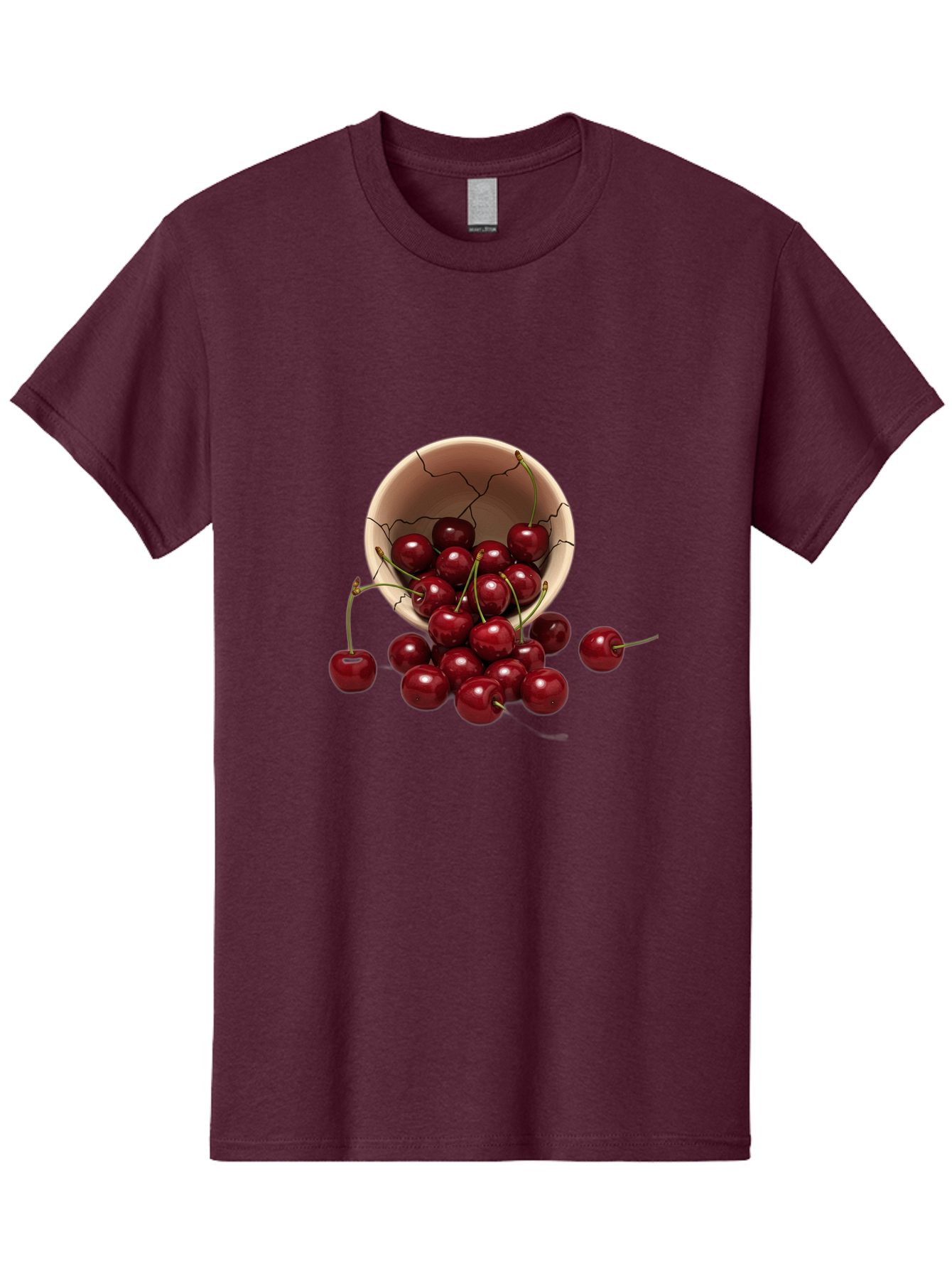 Cherries Men'S Graphic Tee, 100% Cotton, Comfortable Casual Summer Wear, Machine Washable, Vintage Camera, Old Camera, Antique Camera, Black Camera, Classic Photography, Photography Equipment, Nostalgic Device, Film Camera, Camera Art Bah741