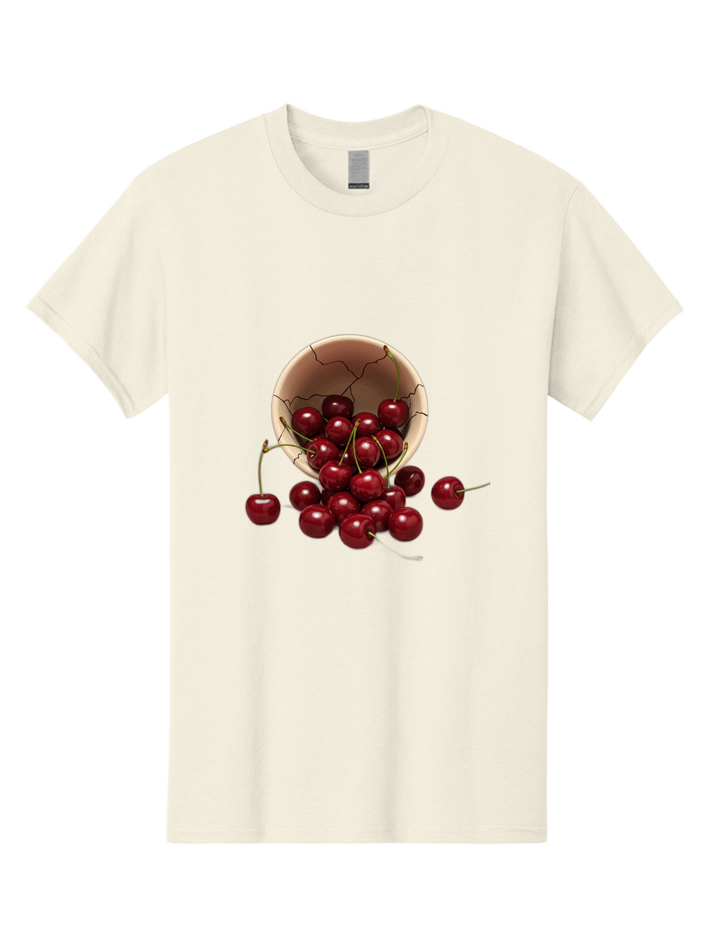 Cherries Men'S Graphic Tee, 100% Cotton, Comfortable Casual Summer Wear, Machine Washable, Vintage Camera, Old Camera, Antique Camera, Black Camera, Classic Photography, Photography Equipment, Nostalgic Device, Film Camera, Camera Art Bah741