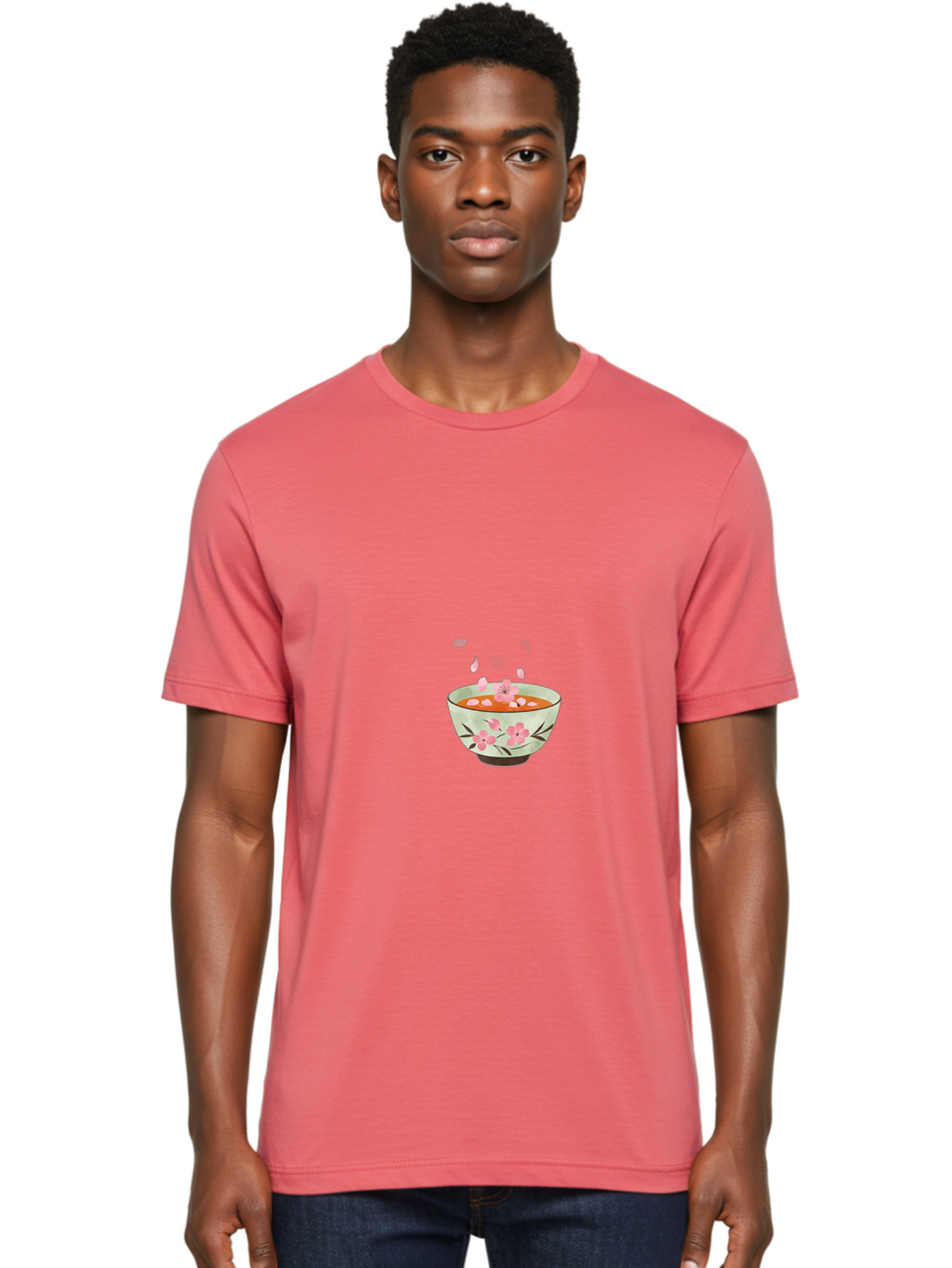 Cherry-Blossom-Bowl Men'S Graphic Tee, 100% Cotton, Comfortable Casual Summer Wear, Machine Washable, Vintage Camera, Old Camera, Antique Camera, Black Camera, Classic Photography, Photography Equipment, Nostalgic Device, Film Camera, Bah742