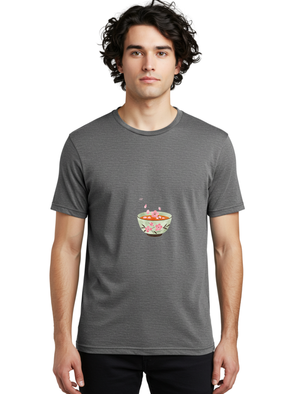 Cherry-Blossom-Bowl Men'S Graphic Tee, 100% Cotton, Comfortable Casual Summer Wear, Machine Washable, Vintage Camera, Old Camera, Antique Camera, Black Camera, Classic Photography, Photography Equipment, Nostalgic Device, Film Camera, Bah742