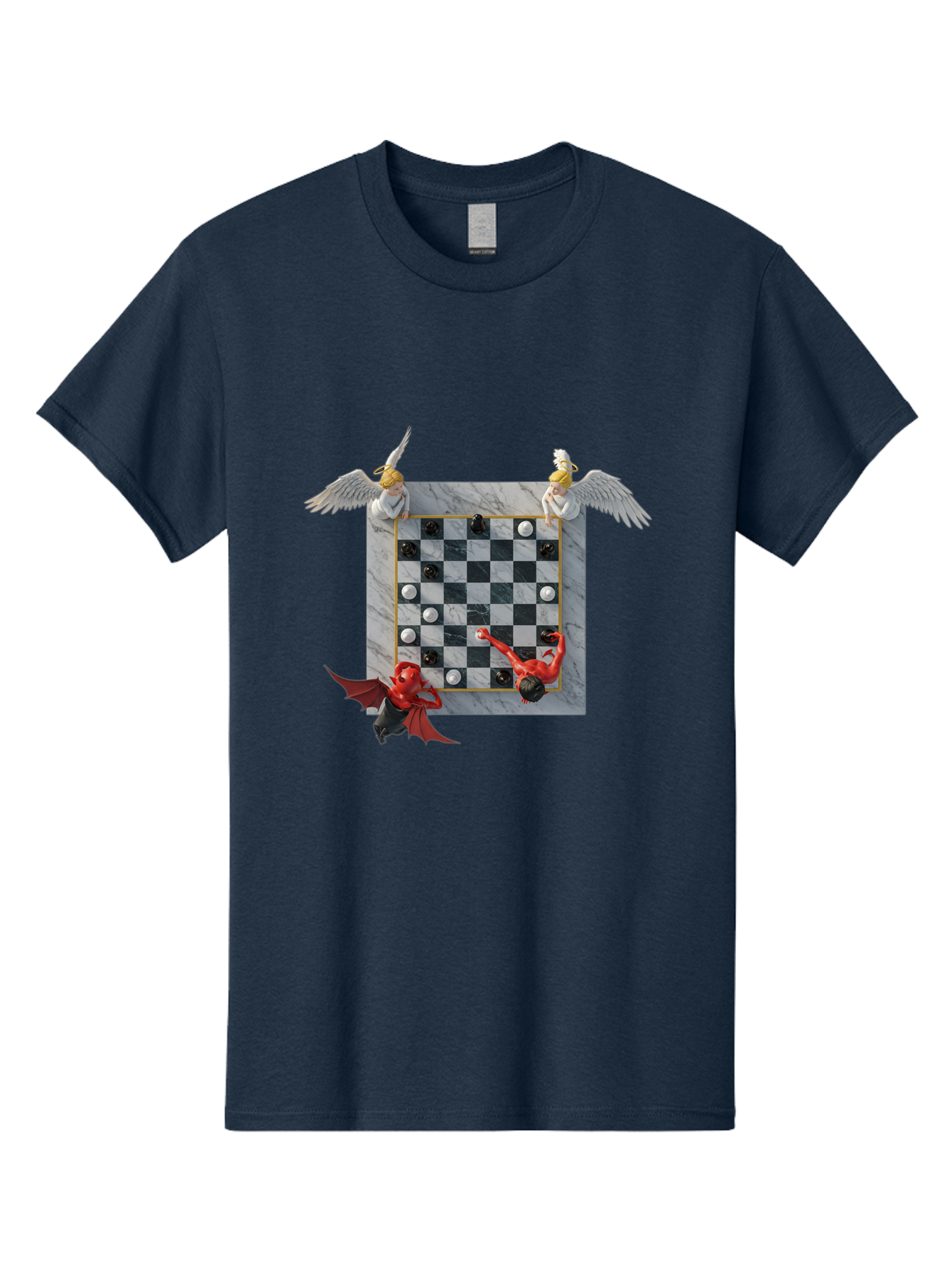 Chess-Game-1 Men'S Graphic Tee, 100% Cotton, Comfortable Casual Summer Wear, Machine Washable, Vintage Camera, Old Camera, Antique Camera, Black Camera, Classic Photography, Photography Equipment, Nostalgic Device, Film Camera, Camera Art Bah744