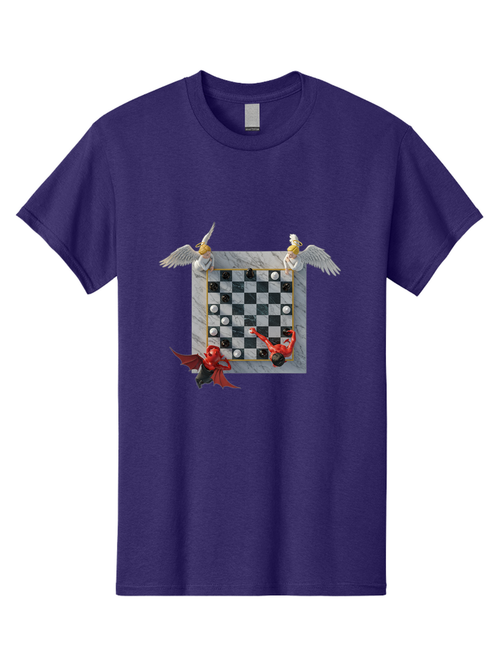 Chess-Game-1 Men'S Graphic Tee, 100% Cotton, Comfortable Casual Summer Wear, Machine Washable, Vintage Camera, Old Camera, Antique Camera, Black Camera, Classic Photography, Photography Equipment, Nostalgic Device, Film Camera, Camera Art Bah744