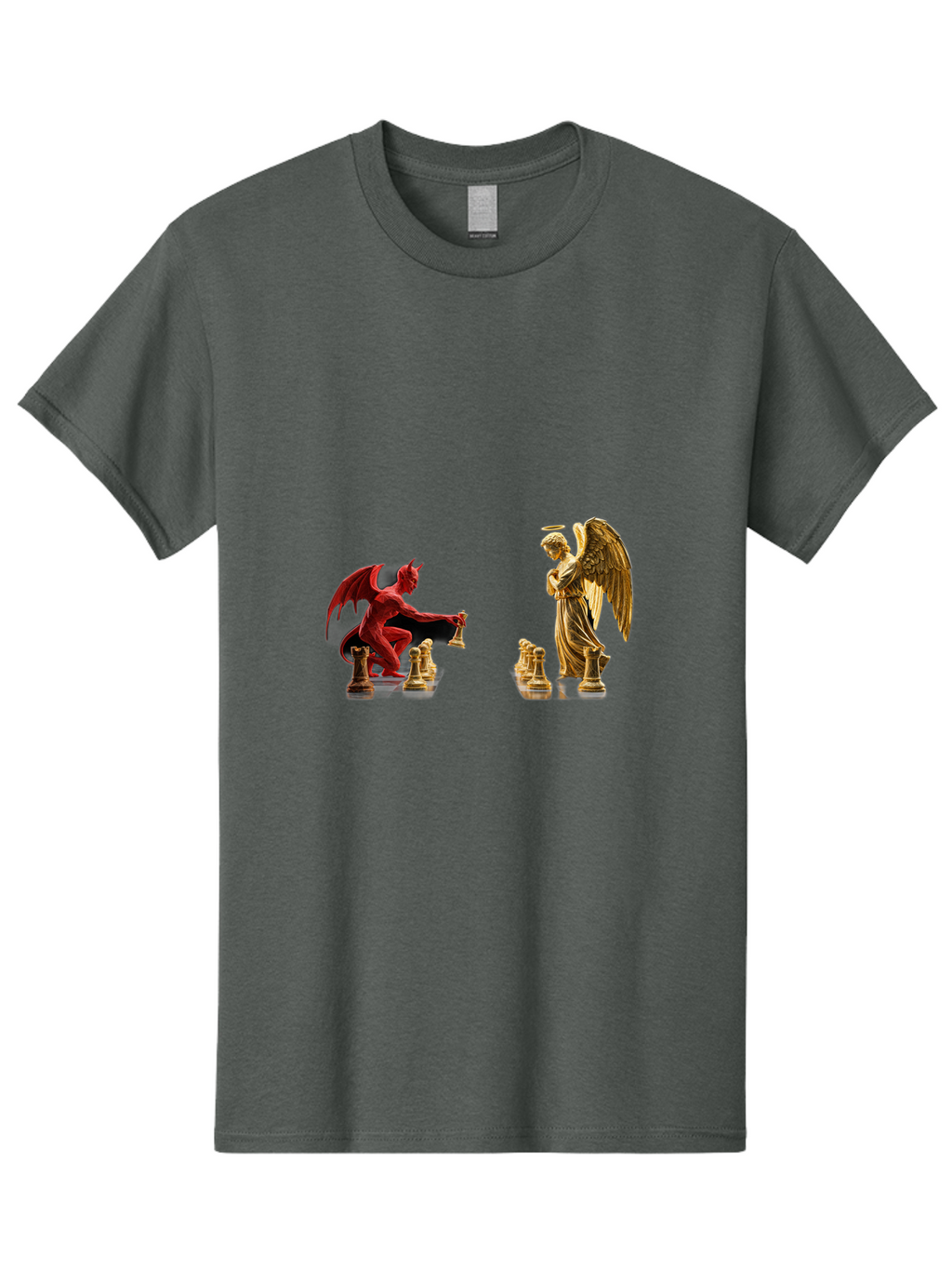 Chess-Game Men'S Graphic Tee, 100% Cotton, Comfortable Casual Summer Wear, Machine Washable, Vintage Camera, Old Camera, Antique Camera, Black Camera, Classic Photography, Photography Equipment, Nostalgic Device, Film Camera, Camera Art Bah745