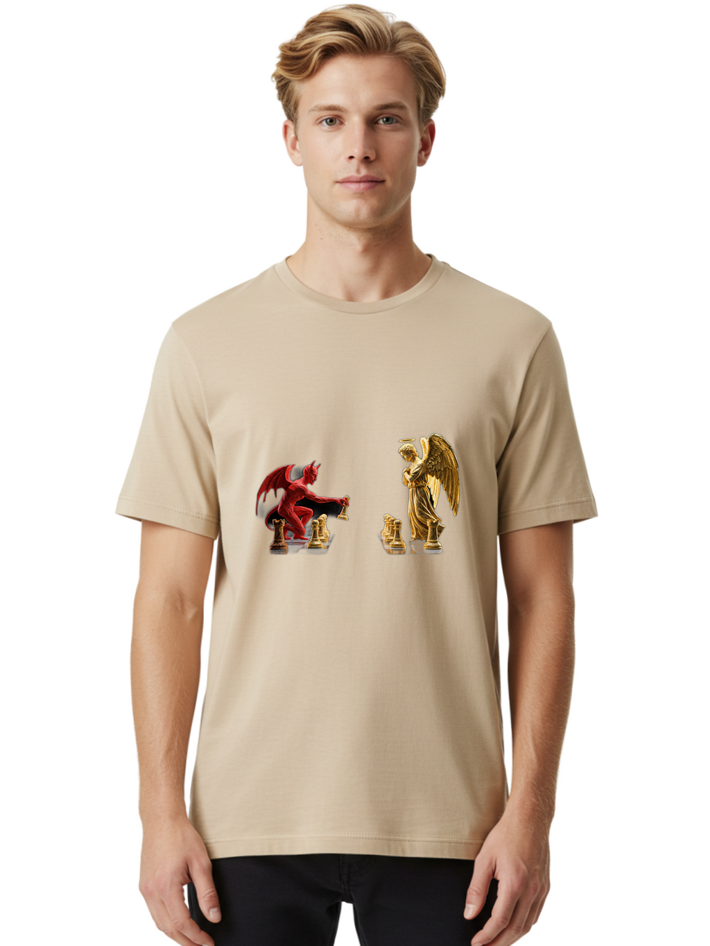 Chess-Game Men'S Graphic Tee, 100% Cotton, Comfortable Casual Summer Wear, Machine Washable, Vintage Camera, Old Camera, Antique Camera, Black Camera, Classic Photography, Photography Equipment, Nostalgic Device, Film Camera, Camera Art Bah745