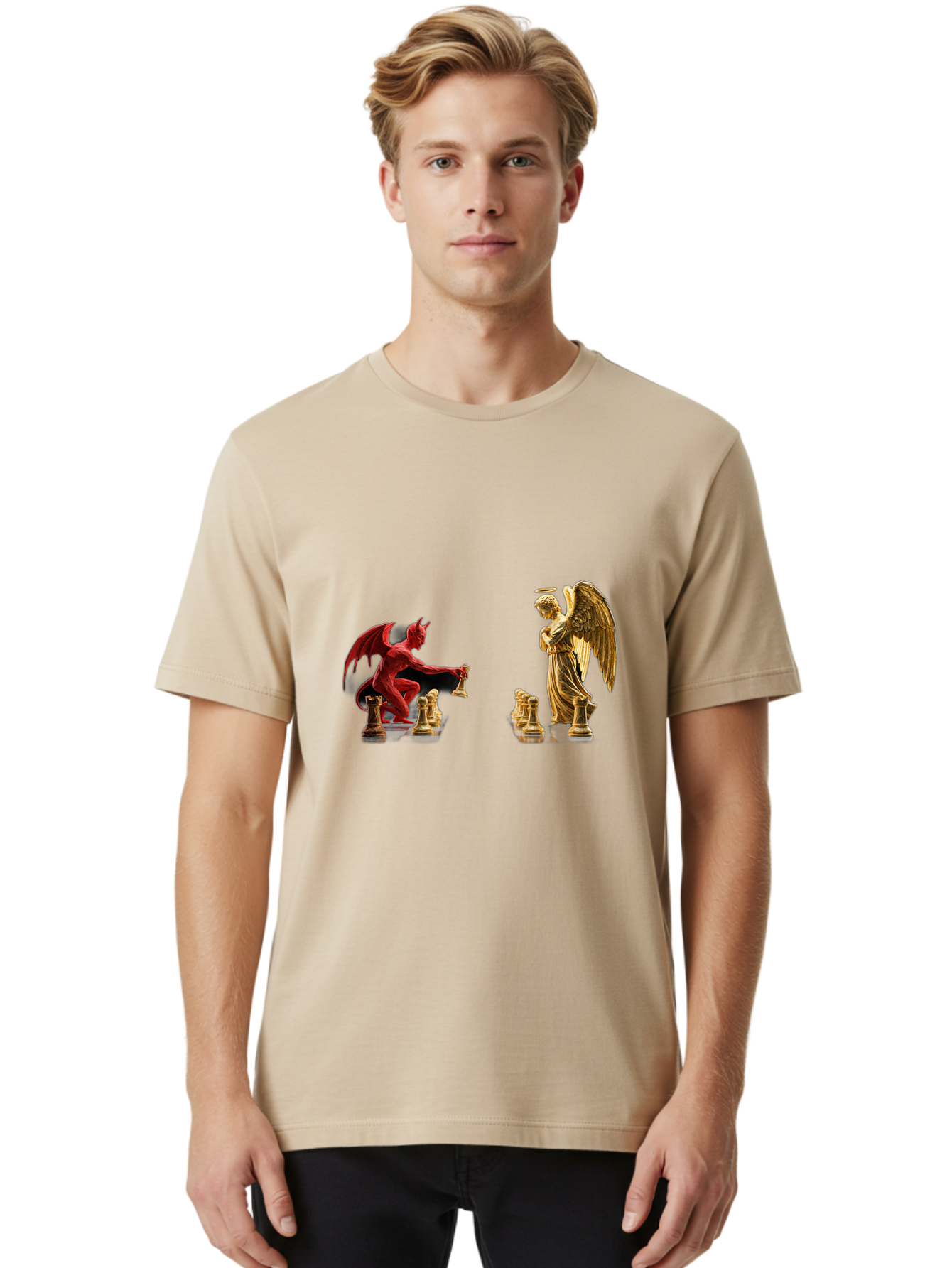 Chess-Game Men'S Graphic Tee, 100% Cotton, Comfortable Casual Summer Wear, Machine Washable, Vintage Camera, Old Camera, Antique Camera, Black Camera, Classic Photography, Photography Equipment, Nostalgic Device, Film Camera, Camera Art Bah745