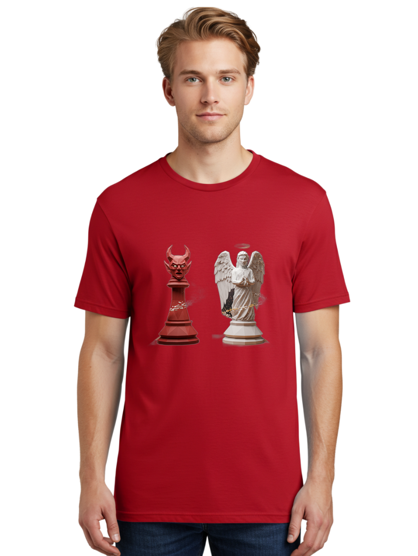 Chess-Pieces Men'S Graphic Tee, 100% Cotton, Comfortable Casual Summer Wear, Machine Washable, Vintage Camera, Old Camera, Antique Camera, Black Camera, Classic Photography, Photography Equipment, Nostalgic Device, Film Camera, Camera Art Bah747