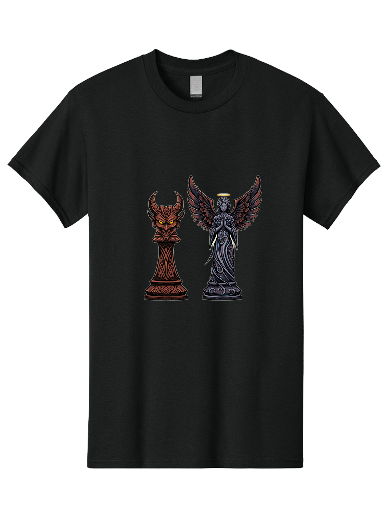 Chess-Queen Men'S Graphic Tee, 100% Cotton, Comfortable Casual Summer Wear, Machine Washable, Vintage Camera, Old Camera, Antique Camera, Black Camera, Classic Photography, Photography Equipment, Nostalgic Device, Film Camera, Camera Art Bah748