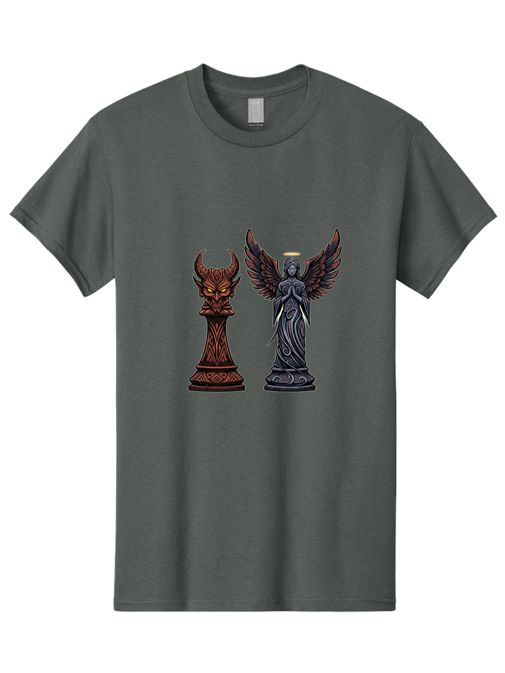 Chess-Queen Men'S Graphic Tee, 100% Cotton, Comfortable Casual Summer Wear, Machine Washable, Vintage Camera, Old Camera, Antique Camera, Black Camera, Classic Photography, Photography Equipment, Nostalgic Device, Film Camera, Camera Art Bah748