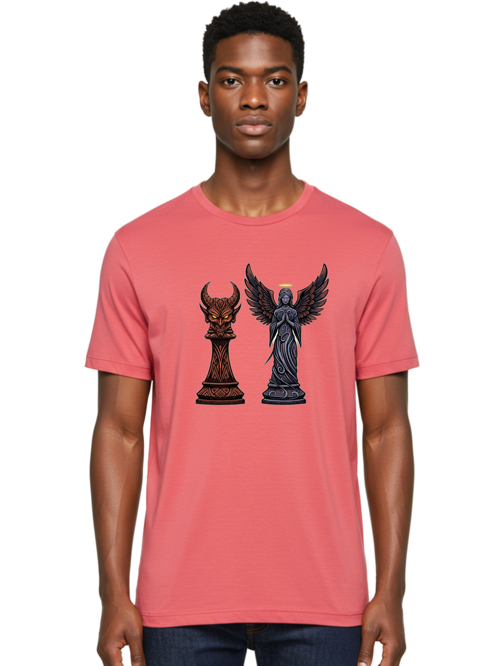 Chess-Queen Men'S Graphic Tee, 100% Cotton, Comfortable Casual Summer Wear, Machine Washable, Vintage Camera, Old Camera, Antique Camera, Black Camera, Classic Photography, Photography Equipment, Nostalgic Device, Film Camera, Camera Art Bah748