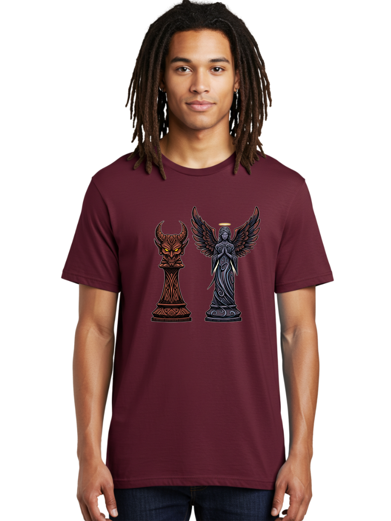 Chess-Queen Men'S Graphic Tee, 100% Cotton, Comfortable Casual Summer Wear, Machine Washable, Vintage Camera, Old Camera, Antique Camera, Black Camera, Classic Photography, Photography Equipment, Nostalgic Device, Film Camera, Camera Art Bah748