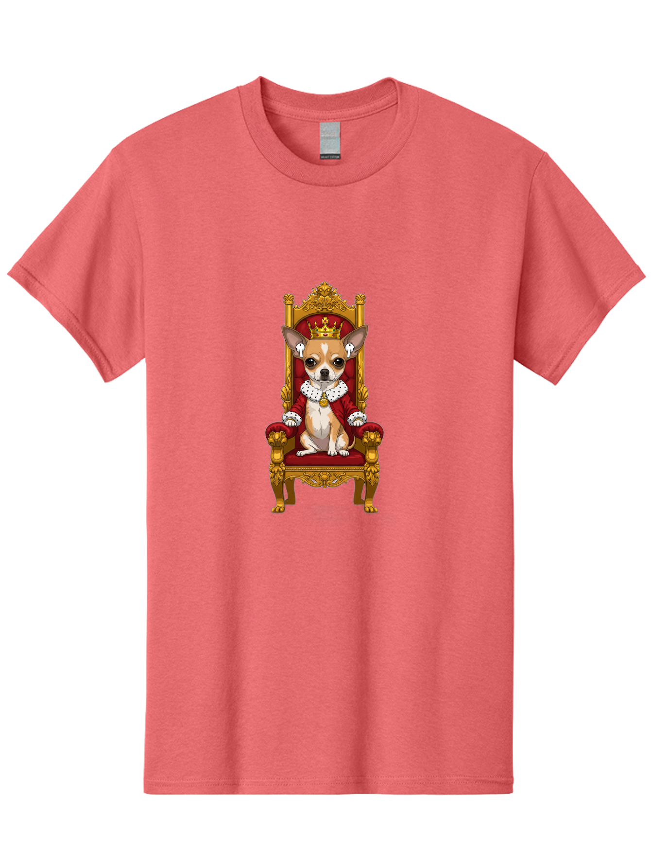 Chihuahua-On-Throne Men'S Graphic Tee, 100% Cotton, Comfortable Casual Summer Wear, Machine Washable, Vintage Camera, Old Camera, Antique Camera, Black Camera, Classic Photography, Photography Equipment, Nostalgic Device, Film Camera, Bah749
