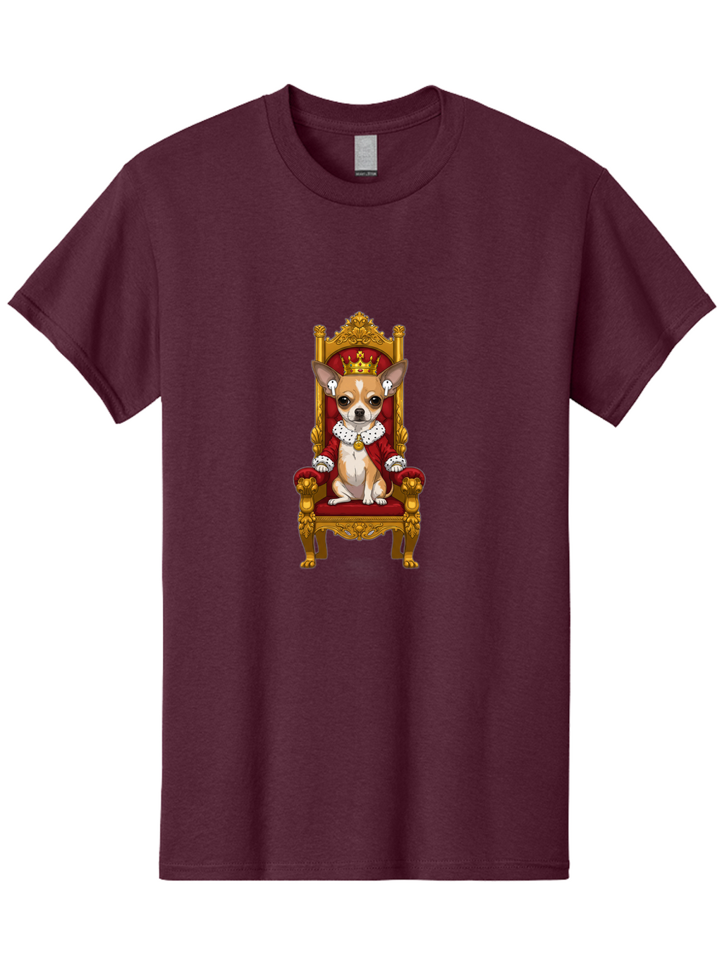 Chihuahua-On-Throne Men'S Graphic Tee, 100% Cotton, Comfortable Casual Summer Wear, Machine Washable, Vintage Camera, Old Camera, Antique Camera, Black Camera, Classic Photography, Photography Equipment, Nostalgic Device, Film Camera, Bah749