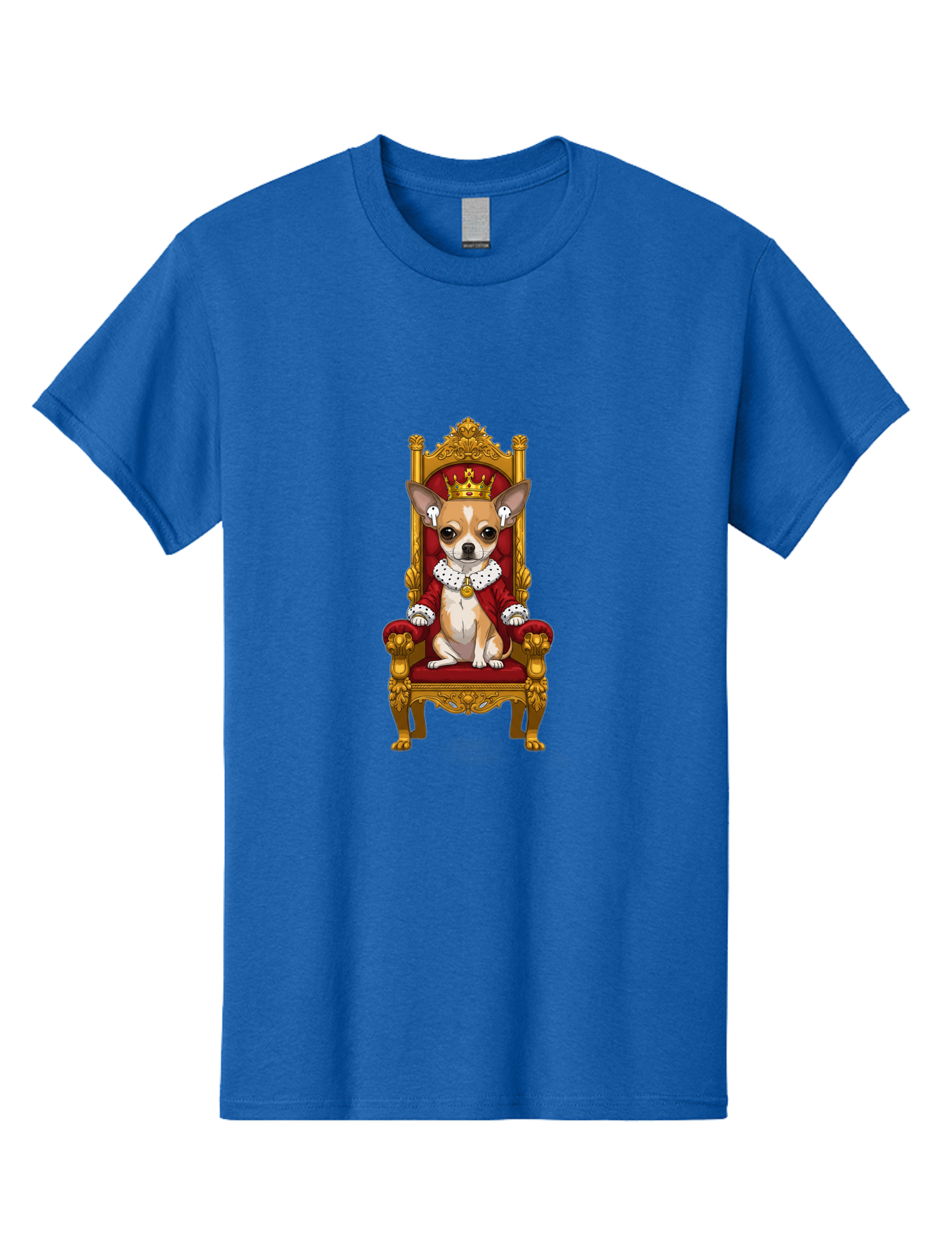 Chihuahua-On-Throne Men'S Graphic Tee, 100% Cotton, Comfortable Casual Summer Wear, Machine Washable, Vintage Camera, Old Camera, Antique Camera, Black Camera, Classic Photography, Photography Equipment, Nostalgic Device, Film Camera, Bah749