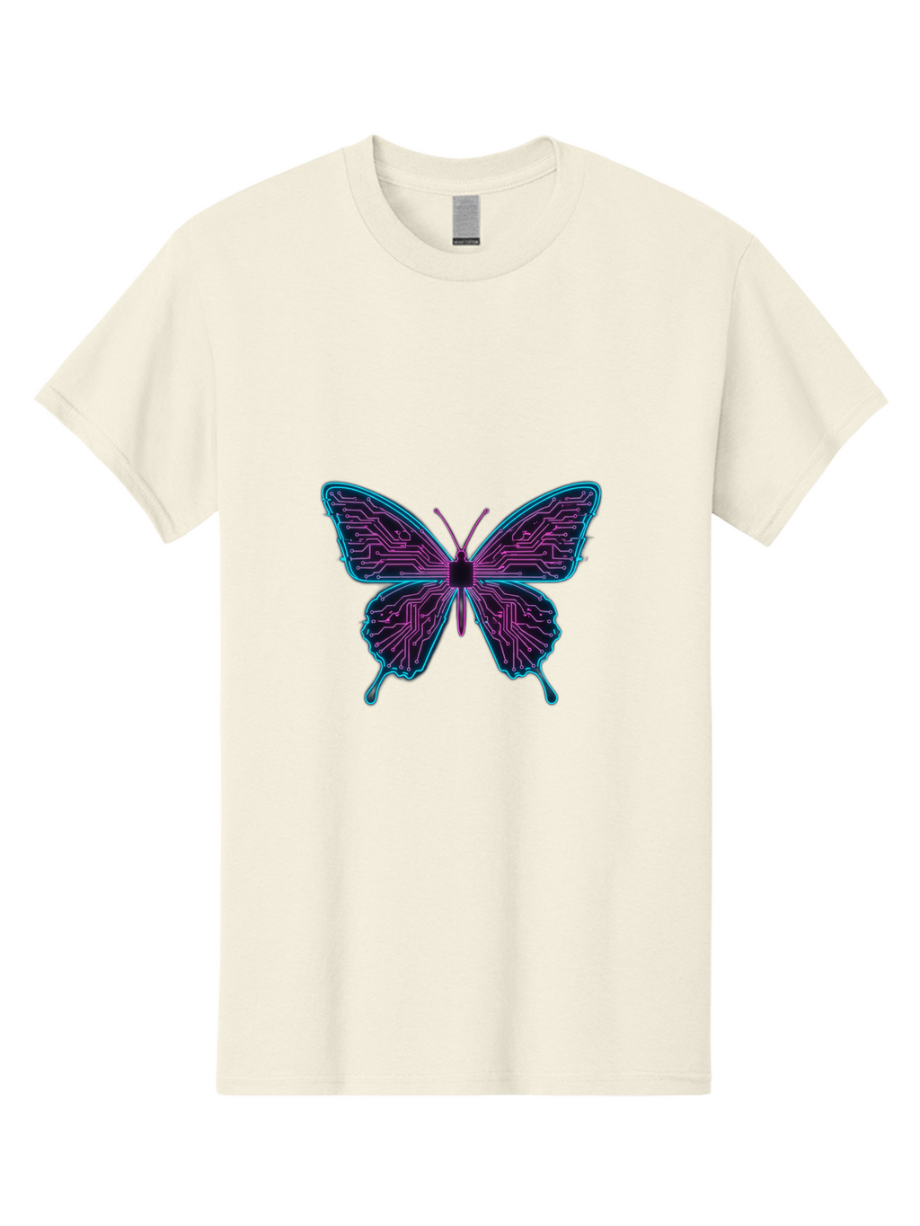 Circuit-Butterfly Men'S Graphic Tee, 100% Cotton, Comfortable Casual Summer Wear, Machine Washable, Vintage Camera, Old Camera, Antique Camera, Black Camera, Classic Photography, Photography Equipment, Nostalgic Device, Film Camera, Camera Art Bah755