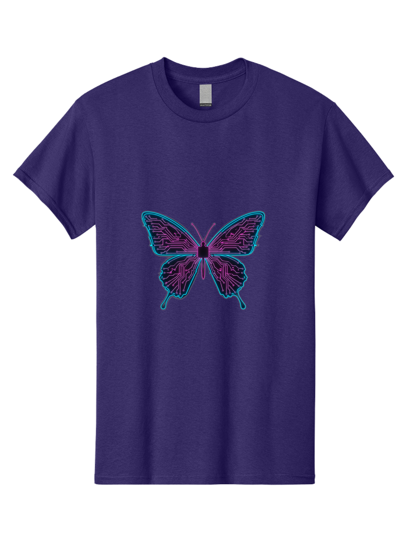 Circuit-Butterfly Men'S Graphic Tee, 100% Cotton, Comfortable Casual Summer Wear, Machine Washable, Vintage Camera, Old Camera, Antique Camera, Black Camera, Classic Photography, Photography Equipment, Nostalgic Device, Film Camera, Camera Art Bah755