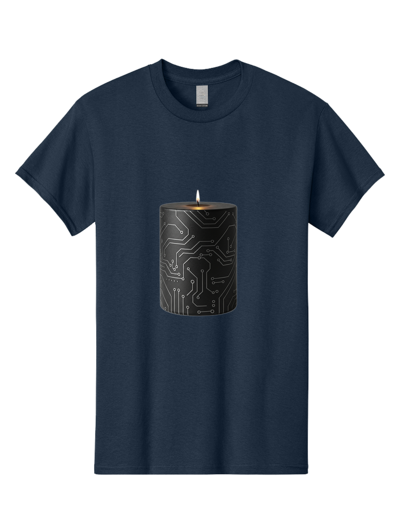 Circuit-Candle Men'S Graphic Tee, 100% Cotton, Comfortable Casual Summer Wear, Machine Washable, Vintage Camera, Old Camera, Antique Camera, Black Camera, Classic Photography, Photography Equipment, Nostalgic Device, Film Camera, Camera Art Bah756