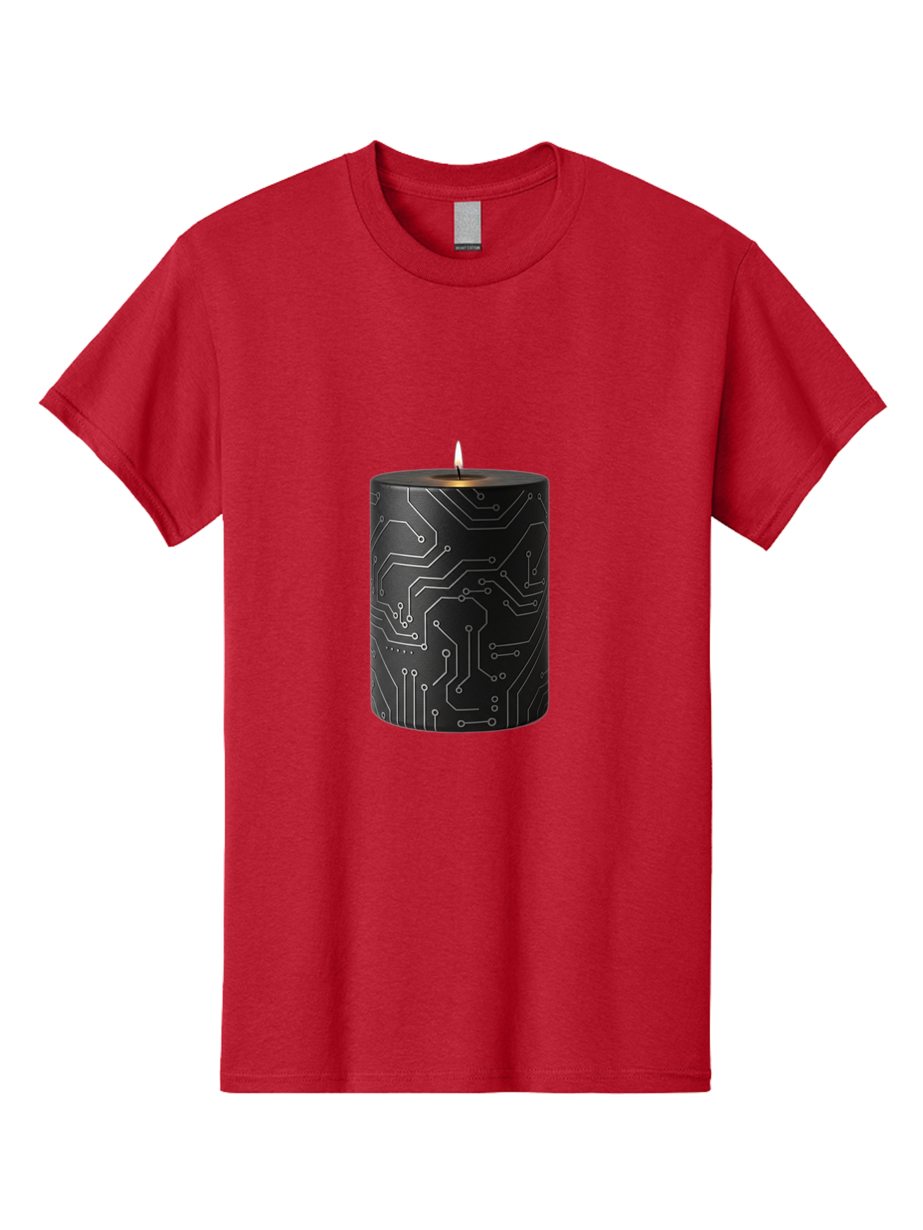 Circuit-Candle Men'S Graphic Tee, 100% Cotton, Comfortable Casual Summer Wear, Machine Washable, Vintage Camera, Old Camera, Antique Camera, Black Camera, Classic Photography, Photography Equipment, Nostalgic Device, Film Camera, Camera Art Bah756