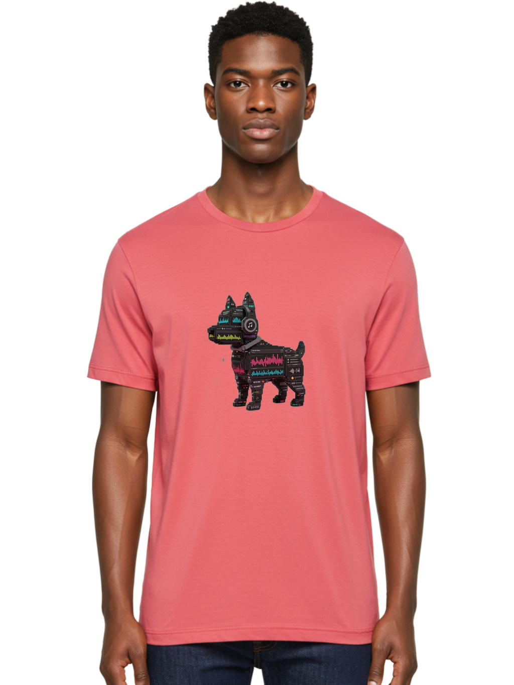 Circuit-Dog Men'S Graphic Tee, 100% Cotton, Comfortable Casual Summer Wear, Machine Washable, Vintage Camera, Old Camera, Antique Camera, Black Camera, Classic Photography, Photography Equipment, Nostalgic Device, Film Camera, Camera Art Bah757