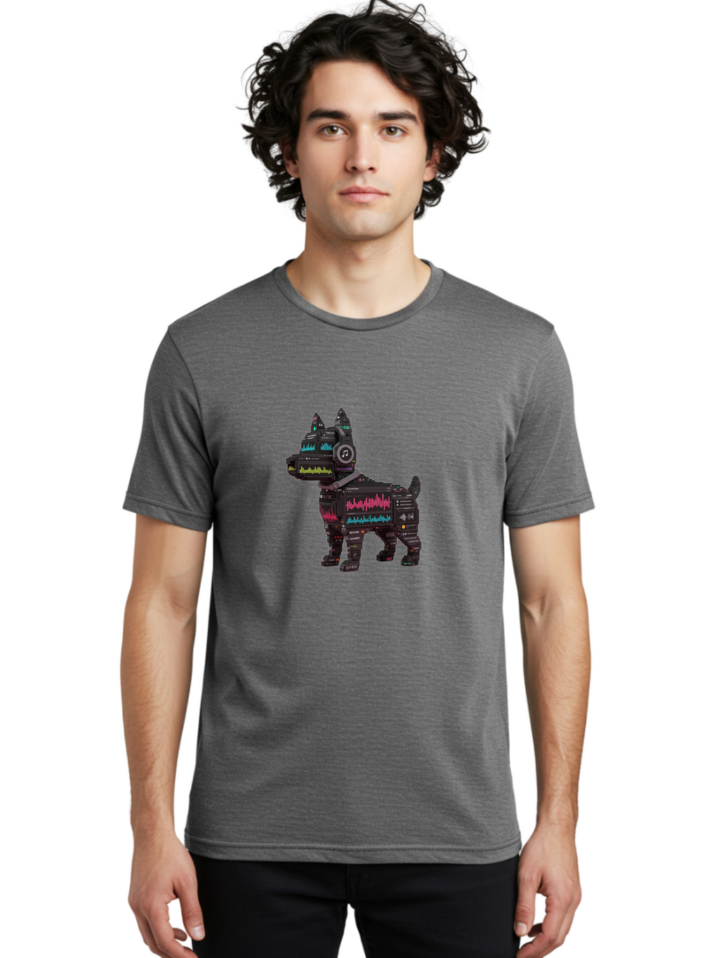 Circuit-Dog Men'S Graphic Tee, 100% Cotton, Comfortable Casual Summer Wear, Machine Washable, Vintage Camera, Old Camera, Antique Camera, Black Camera, Classic Photography, Photography Equipment, Nostalgic Device, Film Camera, Camera Art Bah757