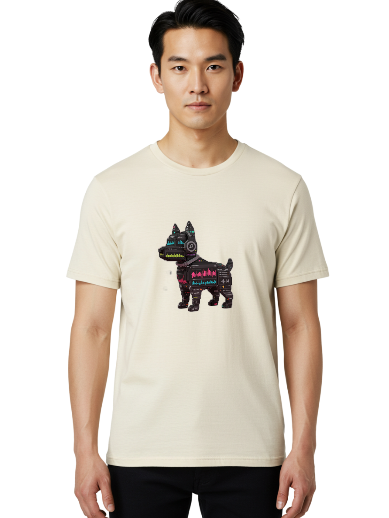 Circuit-Dog Men'S Graphic Tee, 100% Cotton, Comfortable Casual Summer Wear, Machine Washable, Vintage Camera, Old Camera, Antique Camera, Black Camera, Classic Photography, Photography Equipment, Nostalgic Device, Film Camera, Camera Art Bah757