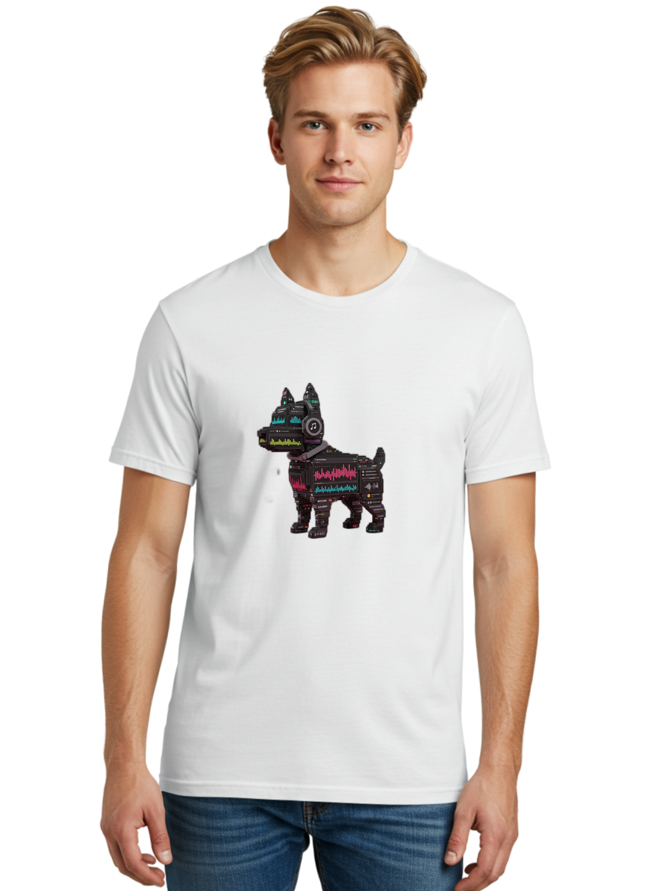 Circuit-Dog Men'S Graphic Tee, 100% Cotton, Comfortable Casual Summer Wear, Machine Washable, Vintage Camera, Old Camera, Antique Camera, Black Camera, Classic Photography, Photography Equipment, Nostalgic Device, Film Camera, Camera Art Bah757
