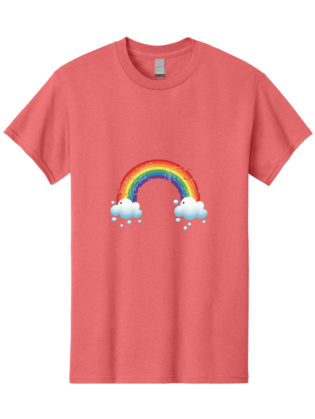 Circuit-Rainbow Men'S Graphic Tee, 100% Cotton, Comfortable Casual Summer Wear, Machine Washable, Vintage Camera, Old Camera, Antique Camera, Black Camera, Classic Photography, Photography Equipment, Nostalgic Device, Film Camera, Camera Art Bah758
