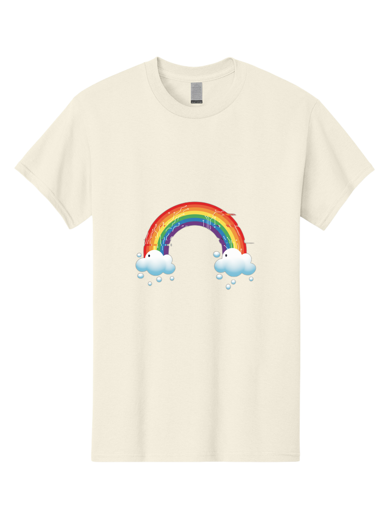Circuit-Rainbow Men'S Graphic Tee, 100% Cotton, Comfortable Casual Summer Wear, Machine Washable, Vintage Camera, Old Camera, Antique Camera, Black Camera, Classic Photography, Photography Equipment, Nostalgic Device, Film Camera, Camera Art Bah758