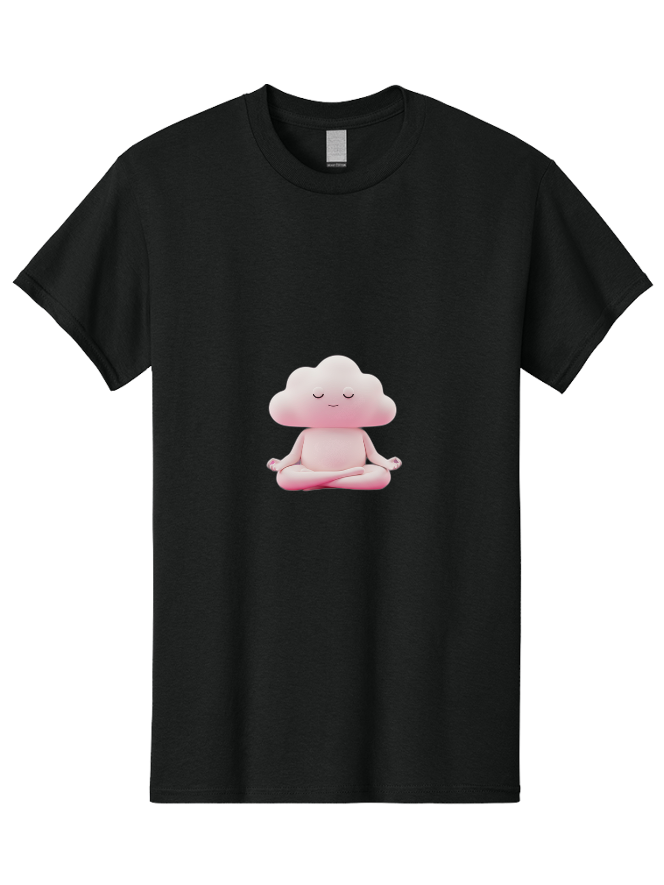 Cloud-Character-Meditating Men'S Graphic Tee, 100% Cotton, Comfortable Casual Summer Wear, Machine Washable, Vintage Camera, Old Camera, Antique Camera, Black Camera, Classic Photography, Photography Equipment, Nostalgic Device, Film Camera, Bah760