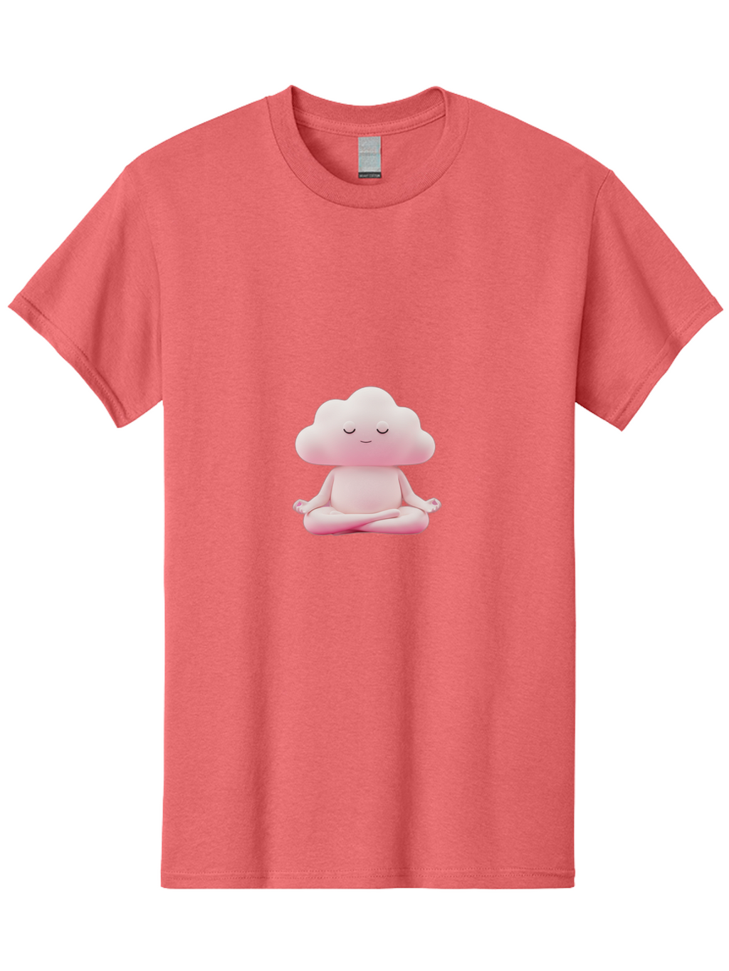 Cloud-Character-Meditating Men'S Graphic Tee, 100% Cotton, Comfortable Casual Summer Wear, Machine Washable, Vintage Camera, Old Camera, Antique Camera, Black Camera, Classic Photography, Photography Equipment, Nostalgic Device, Film Camera, Bah760