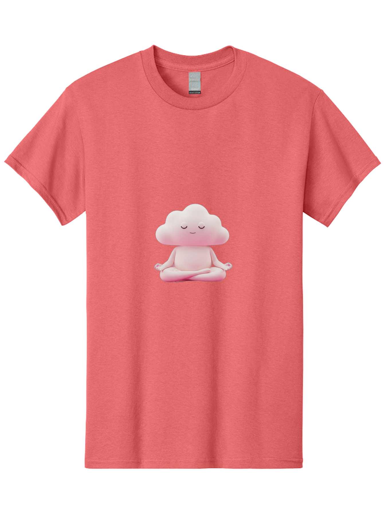 Cloud-Character-Meditating Men'S Graphic Tee, 100% Cotton, Comfortable Casual Summer Wear, Machine Washable, Vintage Camera, Old Camera, Antique Camera, Black Camera, Classic Photography, Photography Equipment, Nostalgic Device, Film Camera, Bah760