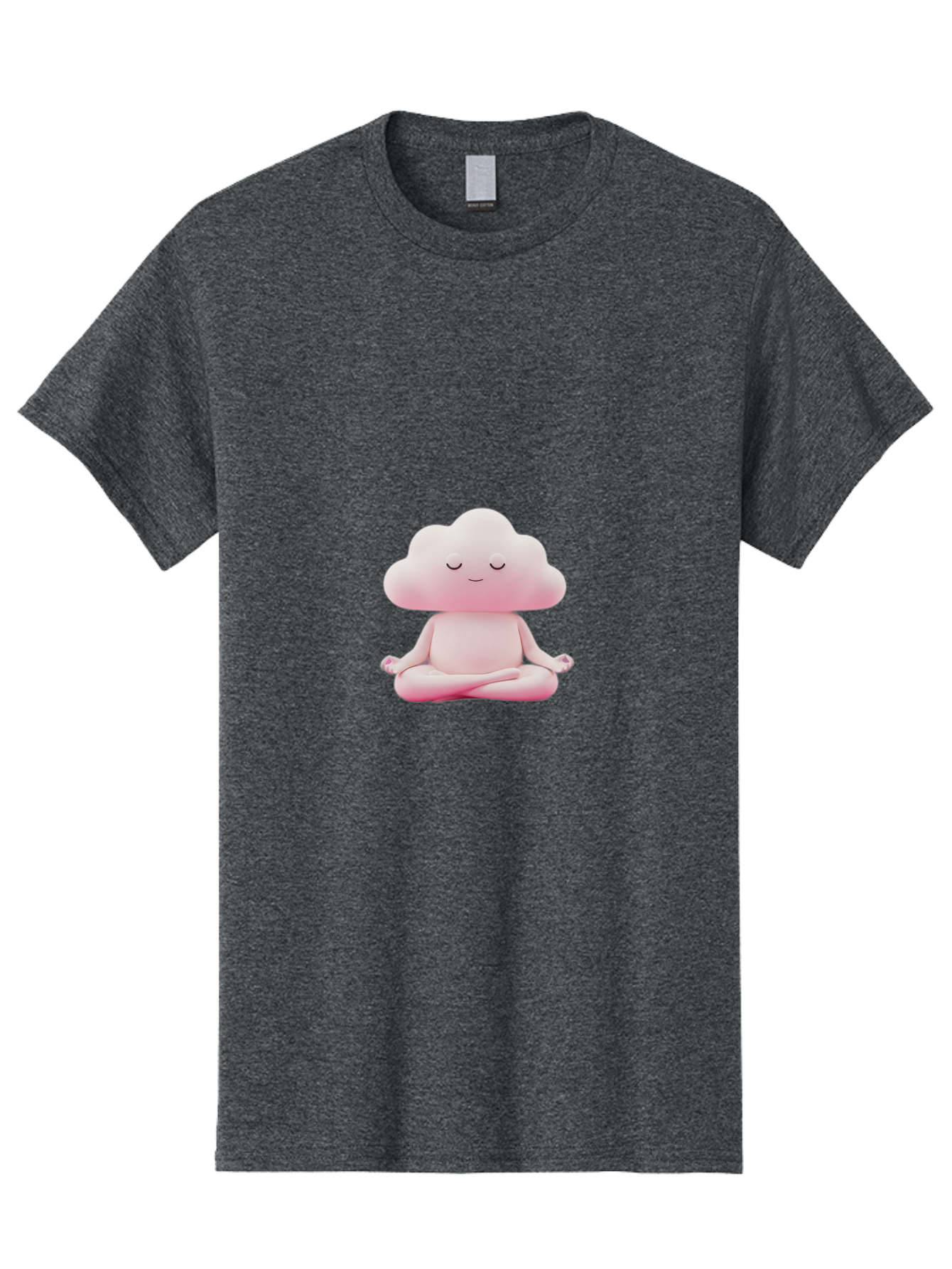 Cloud-Character-Meditating Men'S Graphic Tee, 100% Cotton, Comfortable Casual Summer Wear, Machine Washable, Vintage Camera, Old Camera, Antique Camera, Black Camera, Classic Photography, Photography Equipment, Nostalgic Device, Film Camera, Bah760