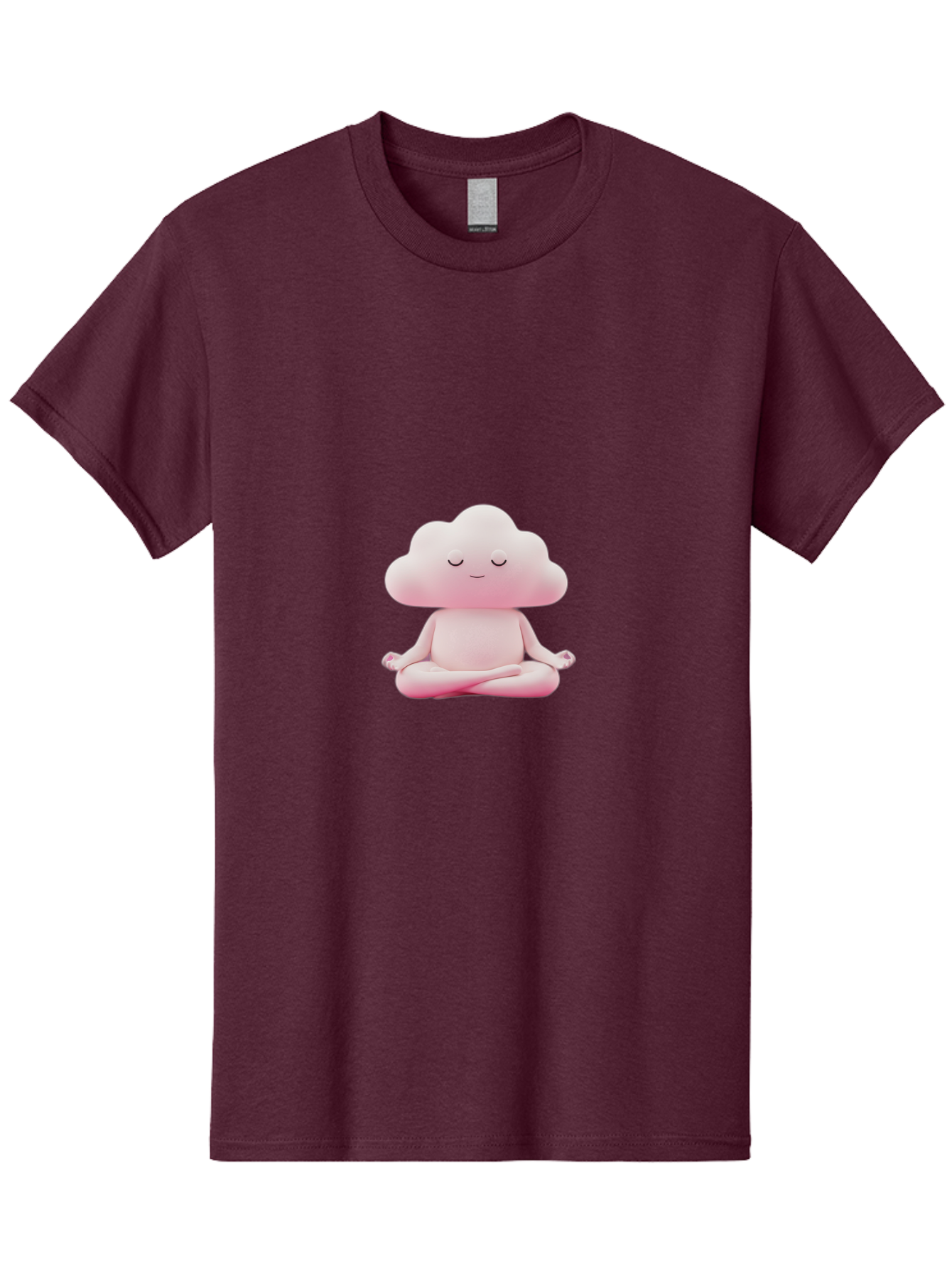 Cloud-Character-Meditating Men'S Graphic Tee, 100% Cotton, Comfortable Casual Summer Wear, Machine Washable, Vintage Camera, Old Camera, Antique Camera, Black Camera, Classic Photography, Photography Equipment, Nostalgic Device, Film Camera, Bah760