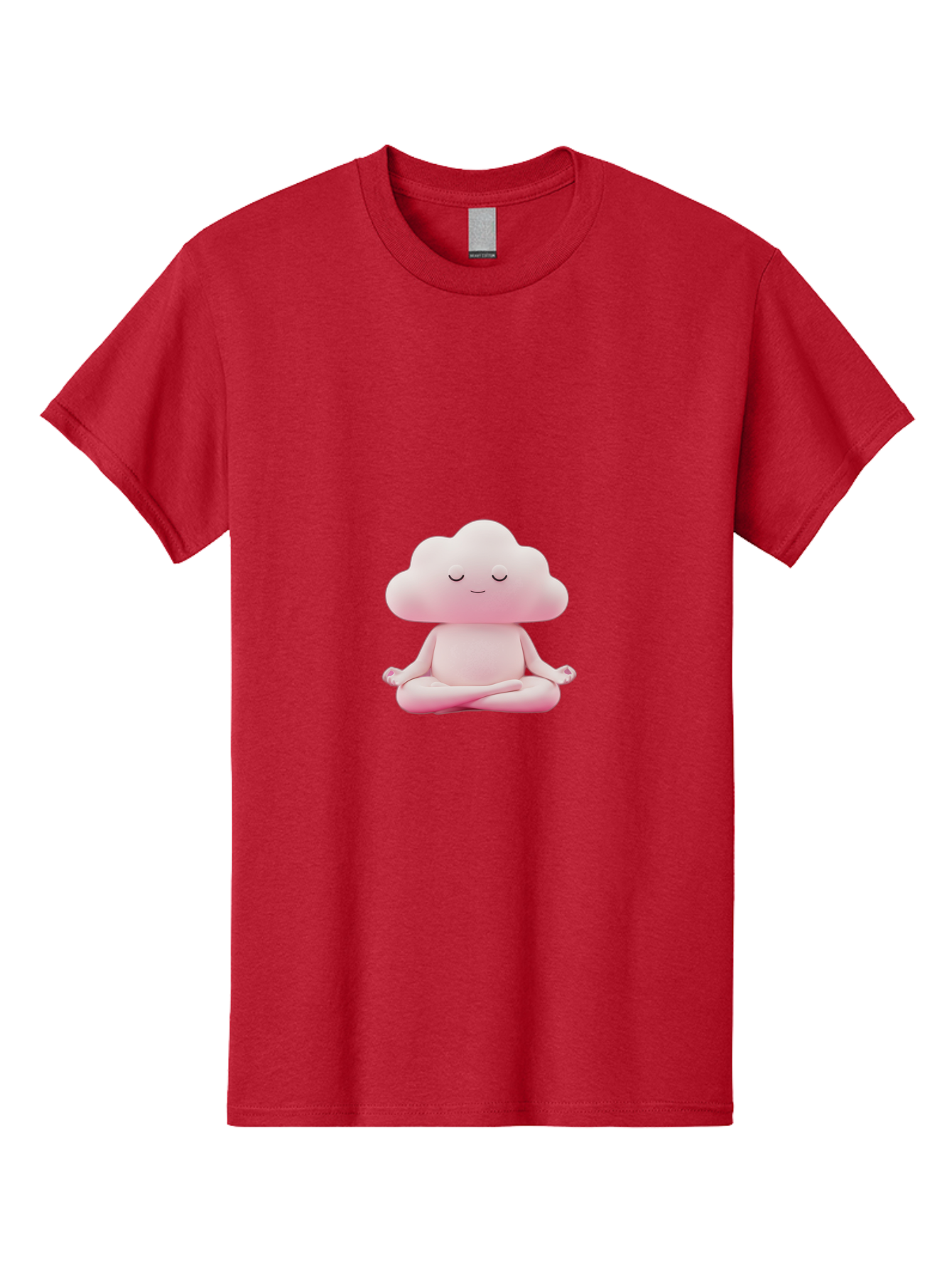 Cloud-Character-Meditating Men'S Graphic Tee, 100% Cotton, Comfortable Casual Summer Wear, Machine Washable, Vintage Camera, Old Camera, Antique Camera, Black Camera, Classic Photography, Photography Equipment, Nostalgic Device, Film Camera, Bah760