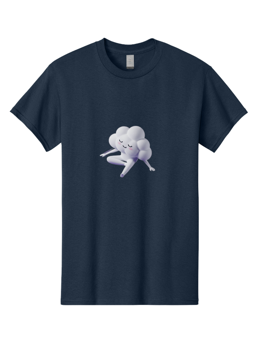 Cloud-Emoji-Meditating Men'S Graphic Tee, 100% Cotton, Comfortable Casual Summer Wear, Machine Washable, Vintage Camera, Old Camera, Antique Camera, Black Camera, Classic Photography, Photography Equipment, Nostalgic Device, Film Camera, Bah762